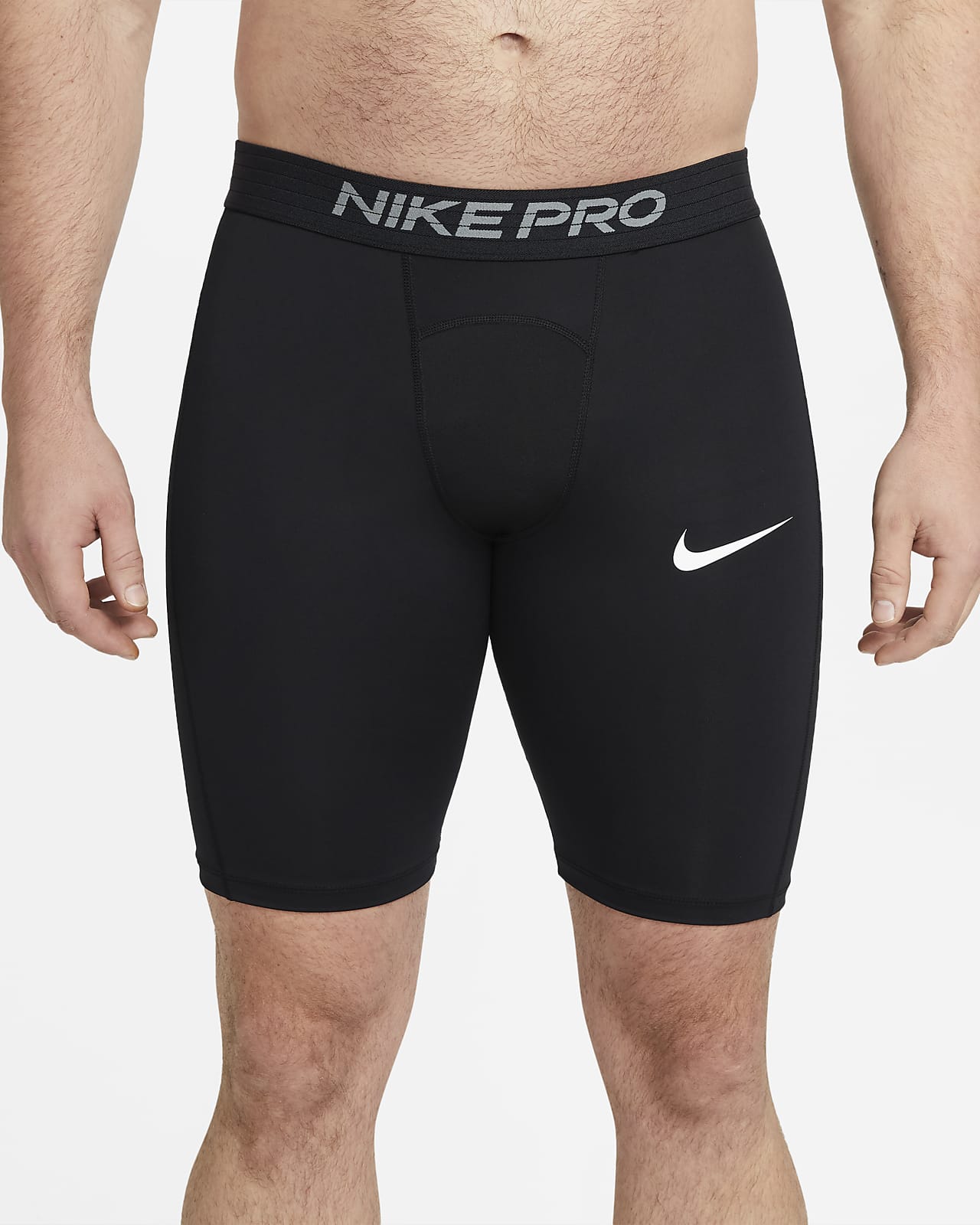 navy nike pro shorts