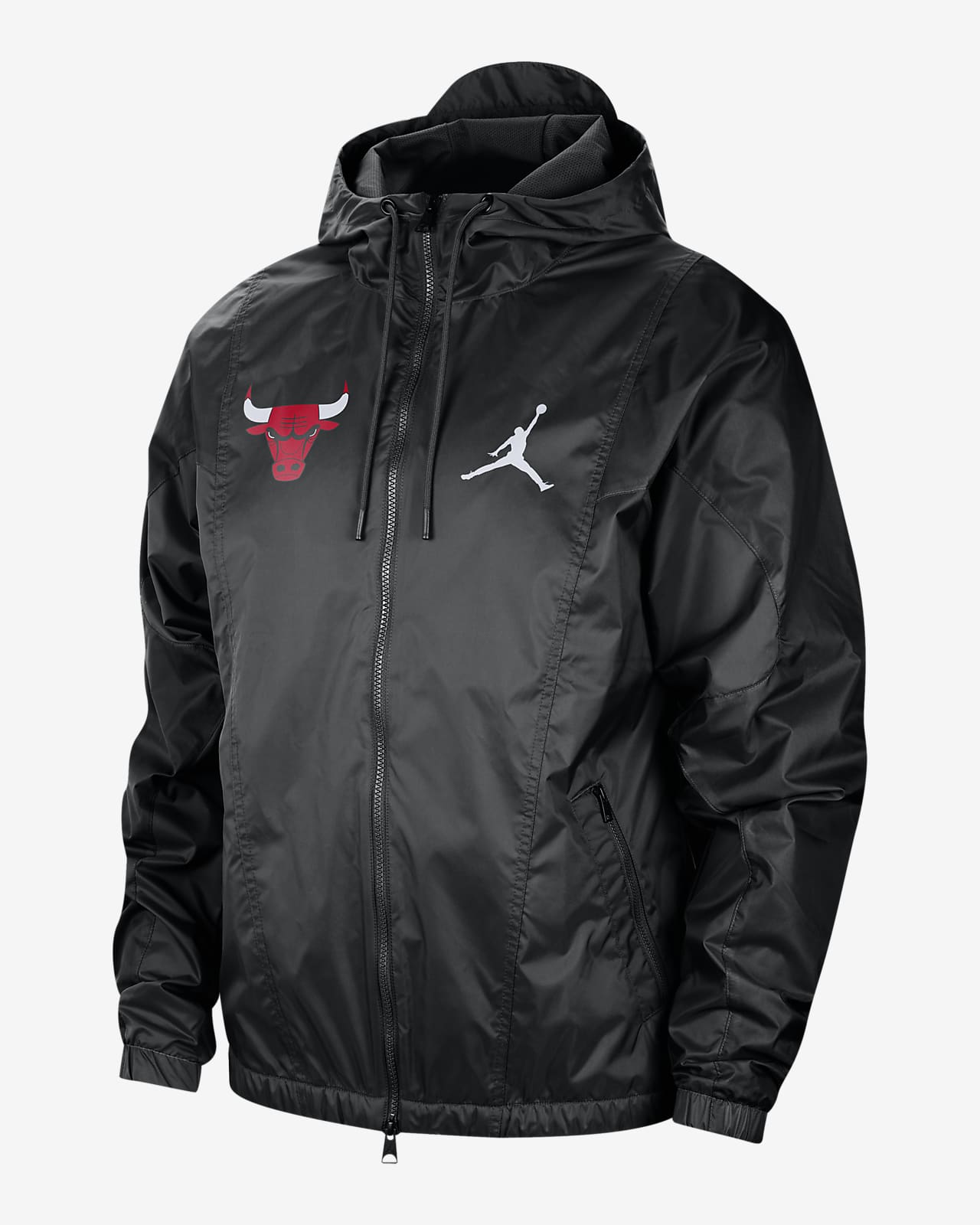 Chicago Bulls Courtside Jordan NBA-jakke til mænd. Nike DK