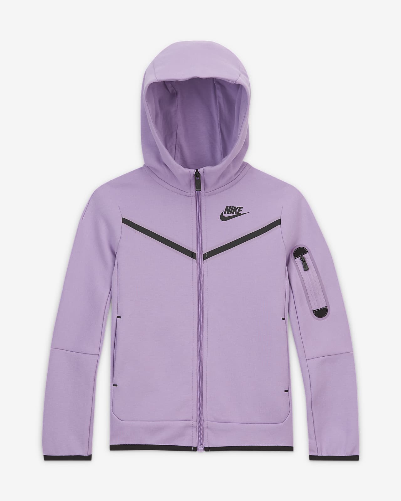 pink and purple nike jacket