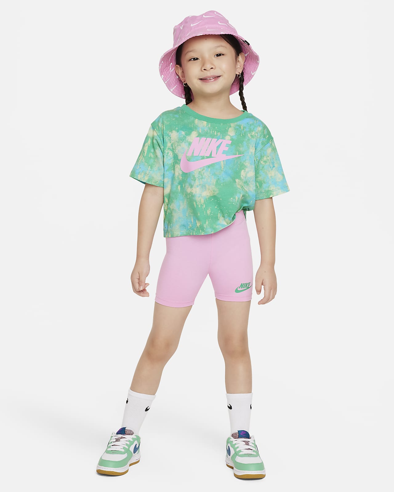 Conjunto de shorts de dos piezas infantil Nike