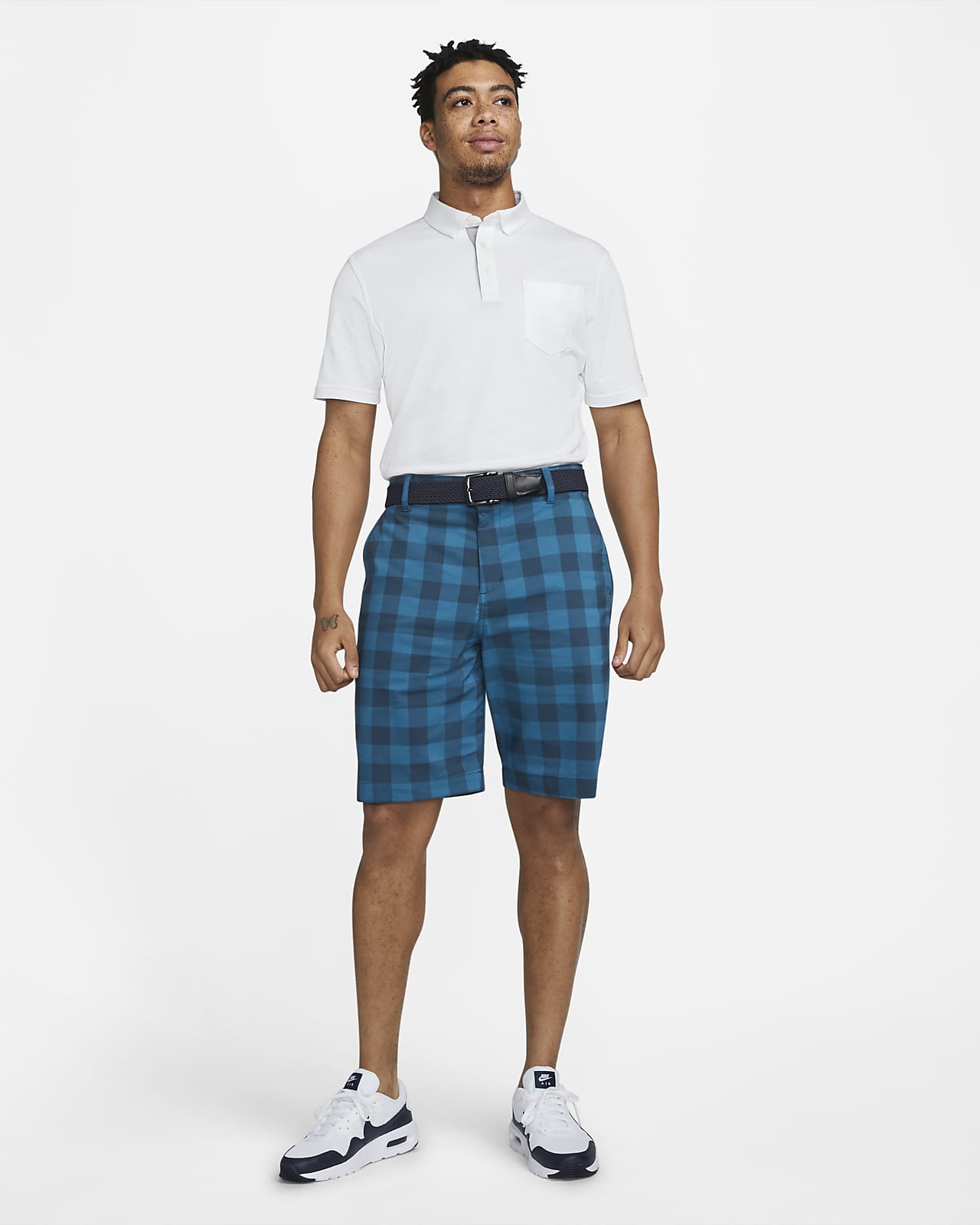 Nike Dri-FIT UV Men's Plaid Golf Chino Shorts | ubicaciondepersonas ...