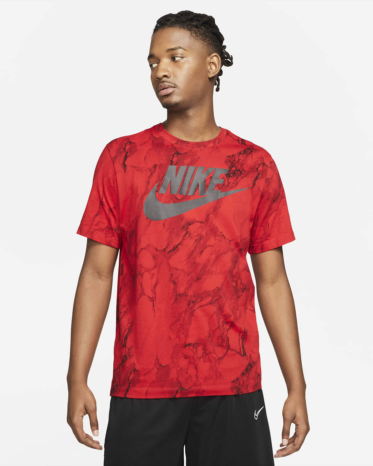 Nike Swoosh Basketball-T-Shirt für 