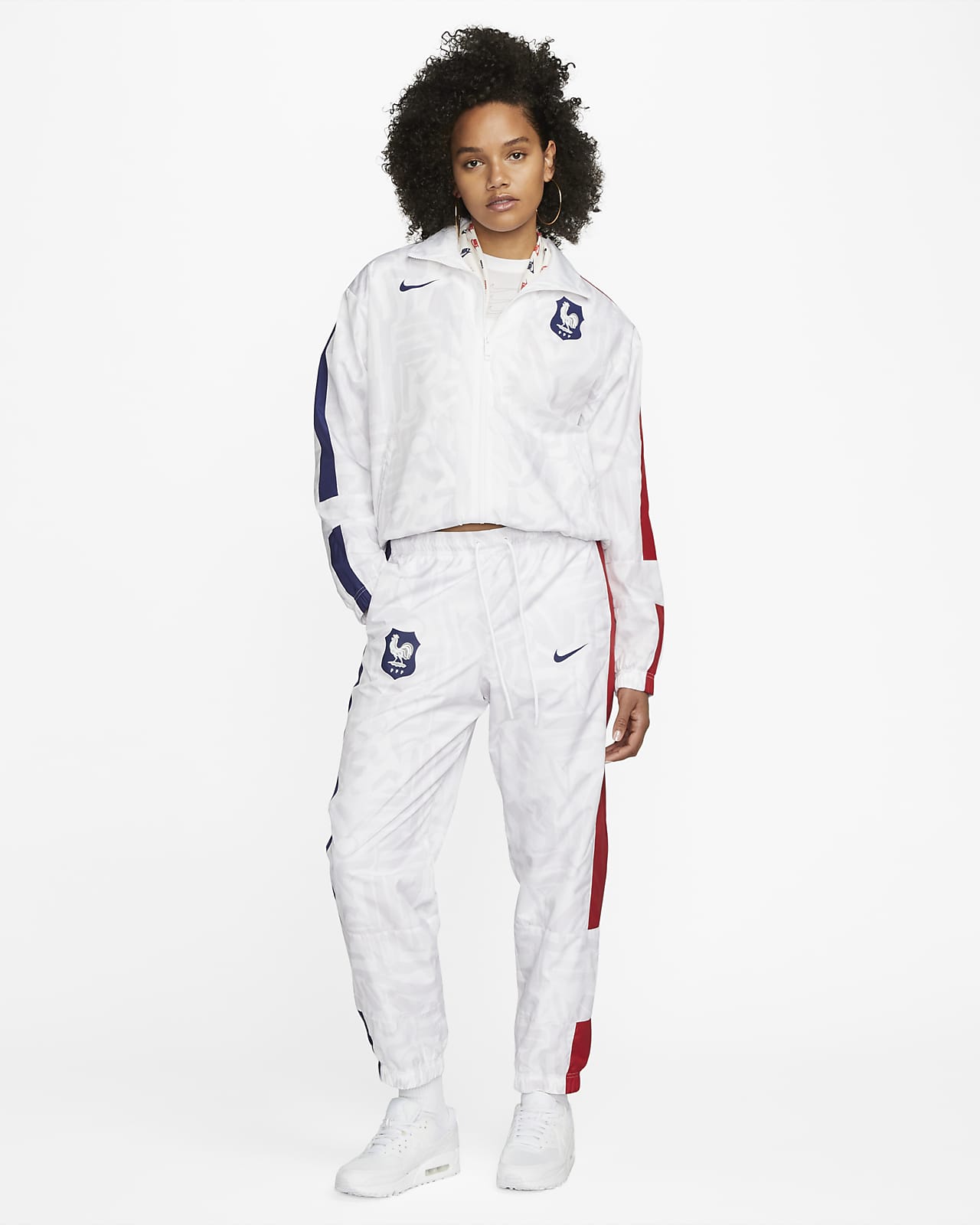 Air Jordan Women's Essential Sports Bra White - Puffer Reds