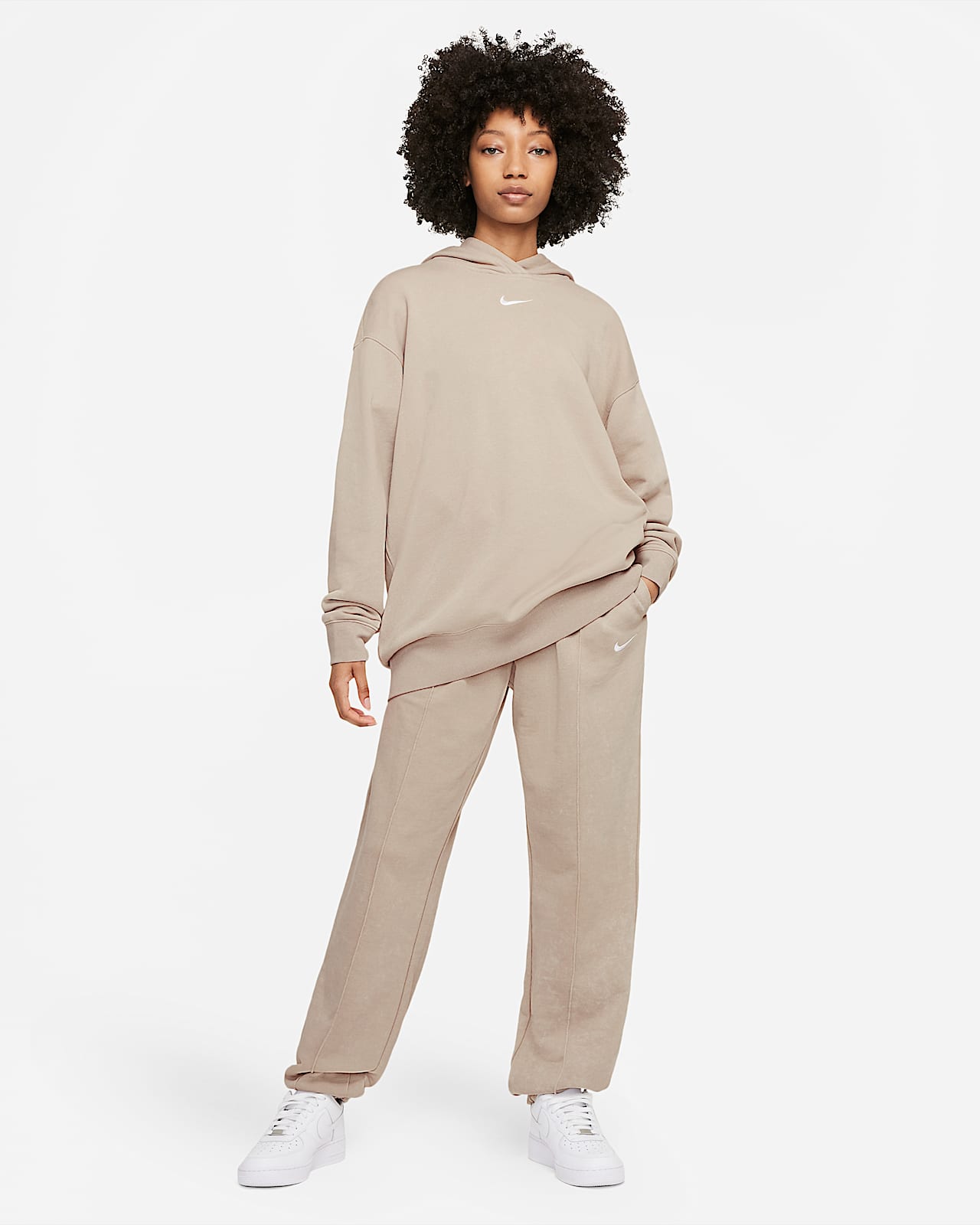 Washed Fleece Trousers. Nike SA