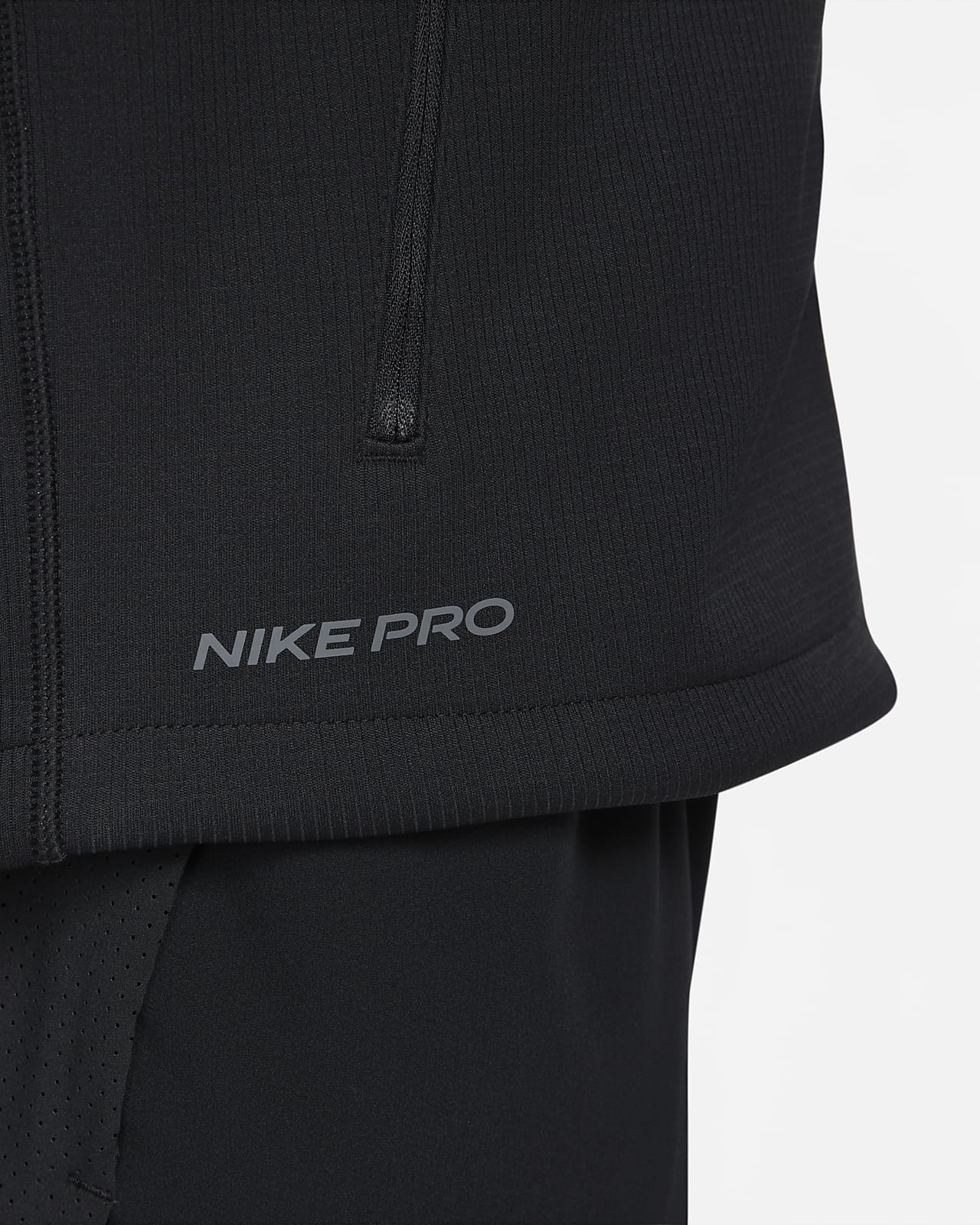Nike Pro Therma-FIT Men's Full-Zip Long-Sleeve Training Top
