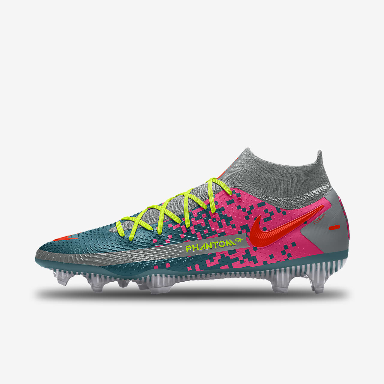 Custom Firm Ground Football Boot. Nike LU