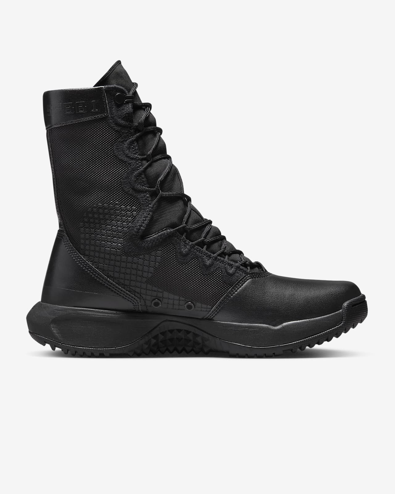 Keyimei999 Men's Tactical Boots – Waterproof Leather Combat Boots With Side Zipper & Non-Slip Sole