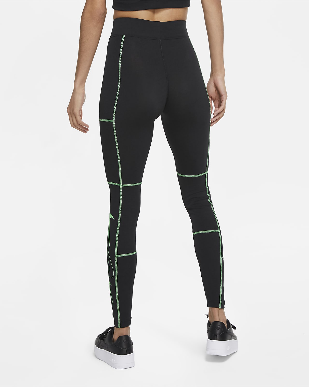 nike swoosh tights