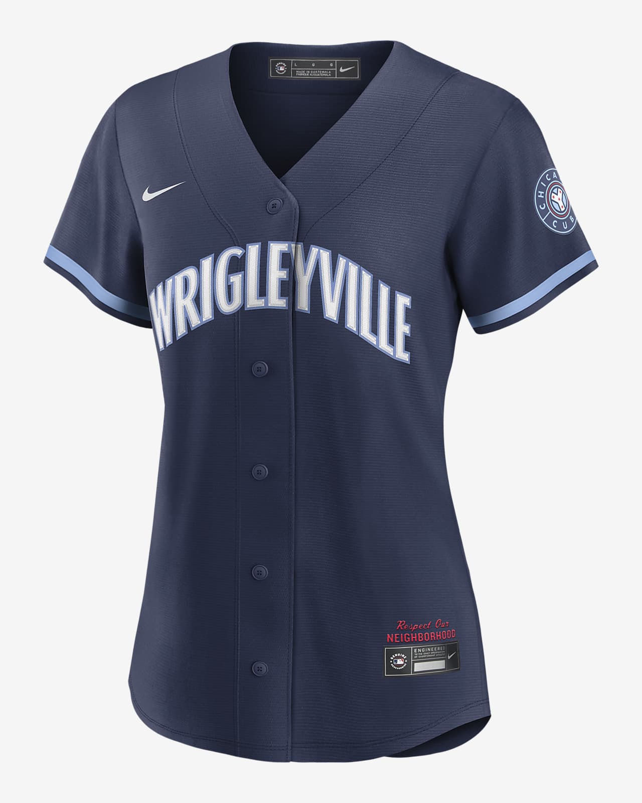 MLB Wrigleyville City Connect Women's Replica Baseball Jersey.