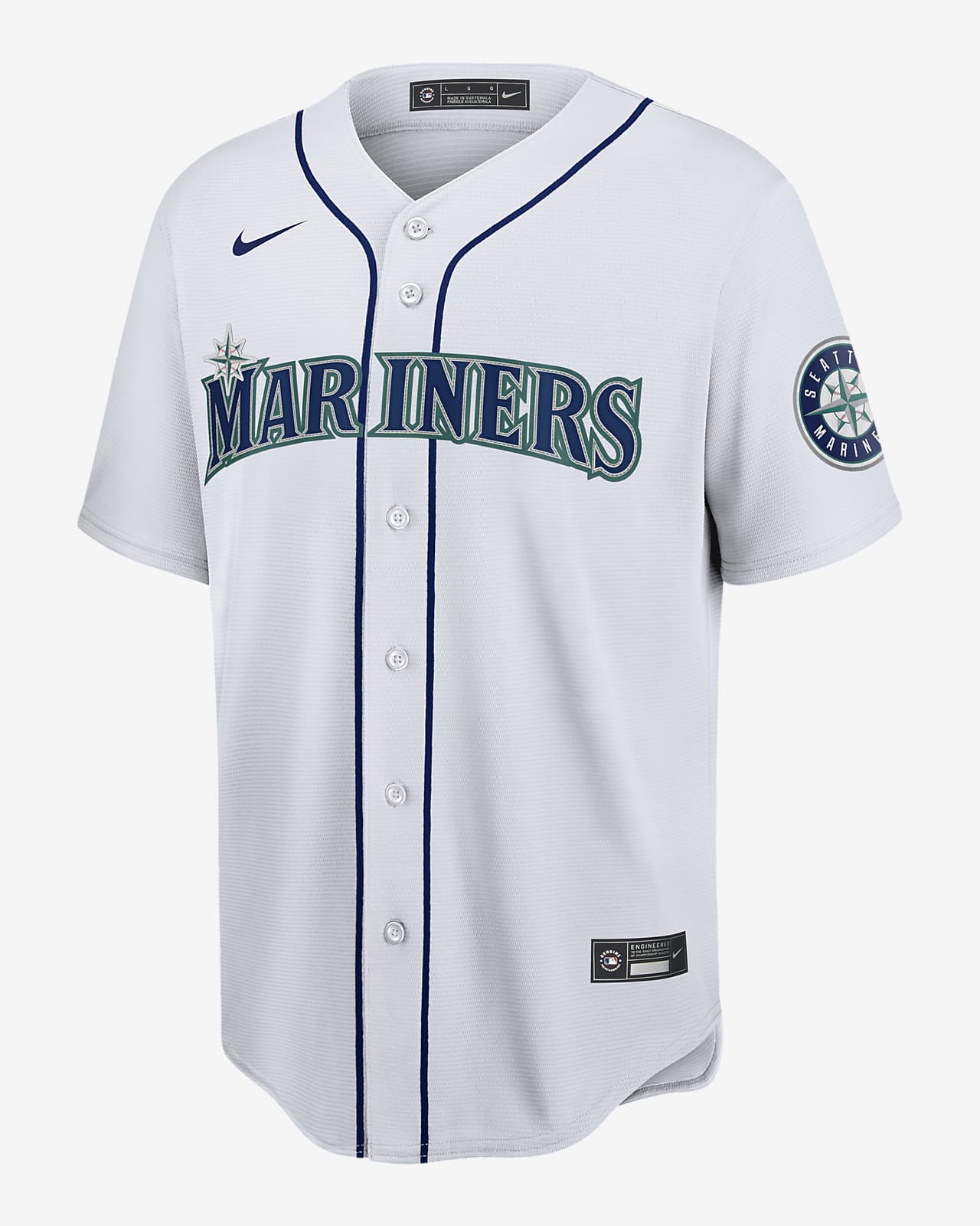 MLB Seattle Mariners (Kyle Lewis) Men's Replica Baseball Jersey.