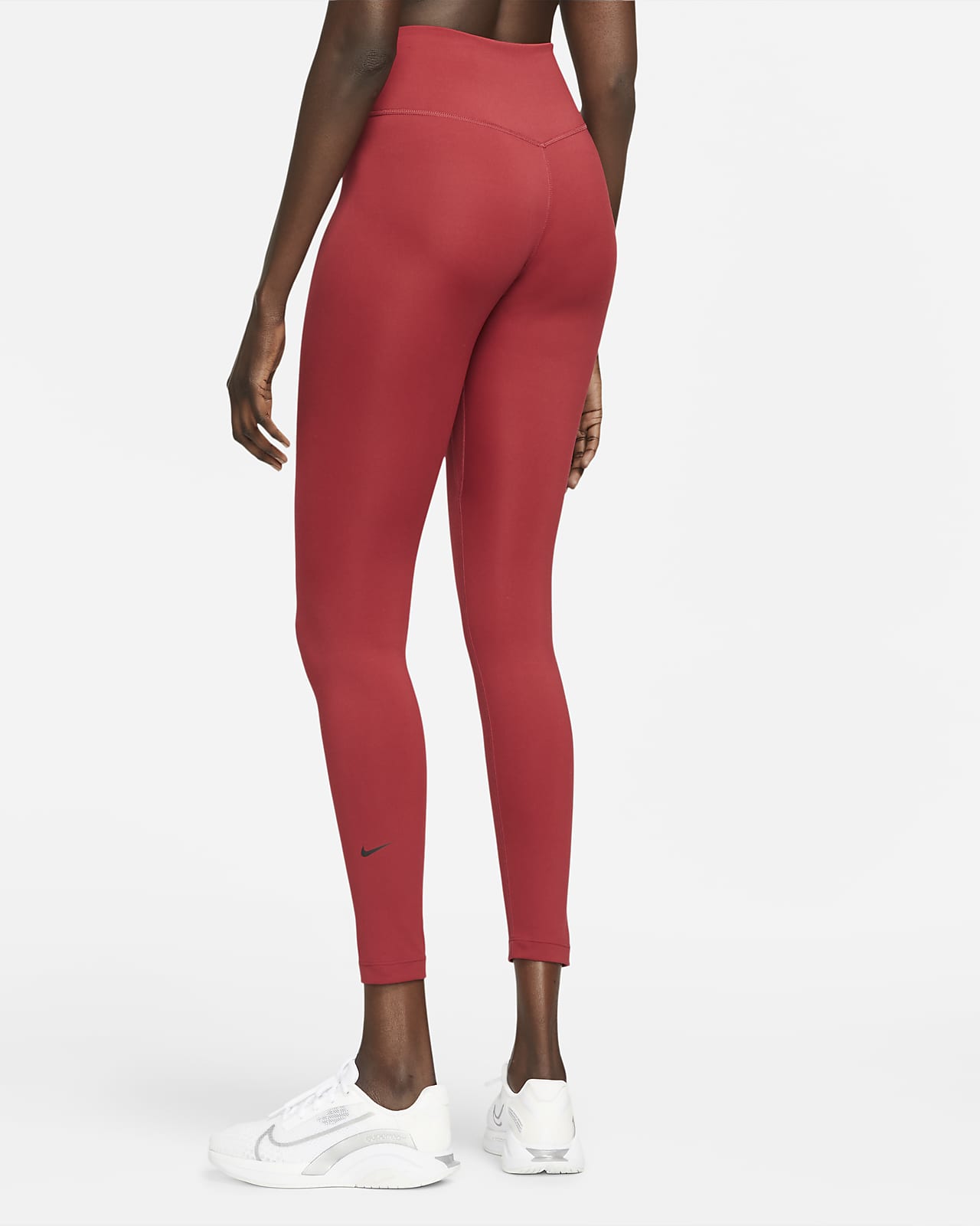 Nike Dri-FIT One Legging met halfhoge taille voor dames. Nike NL