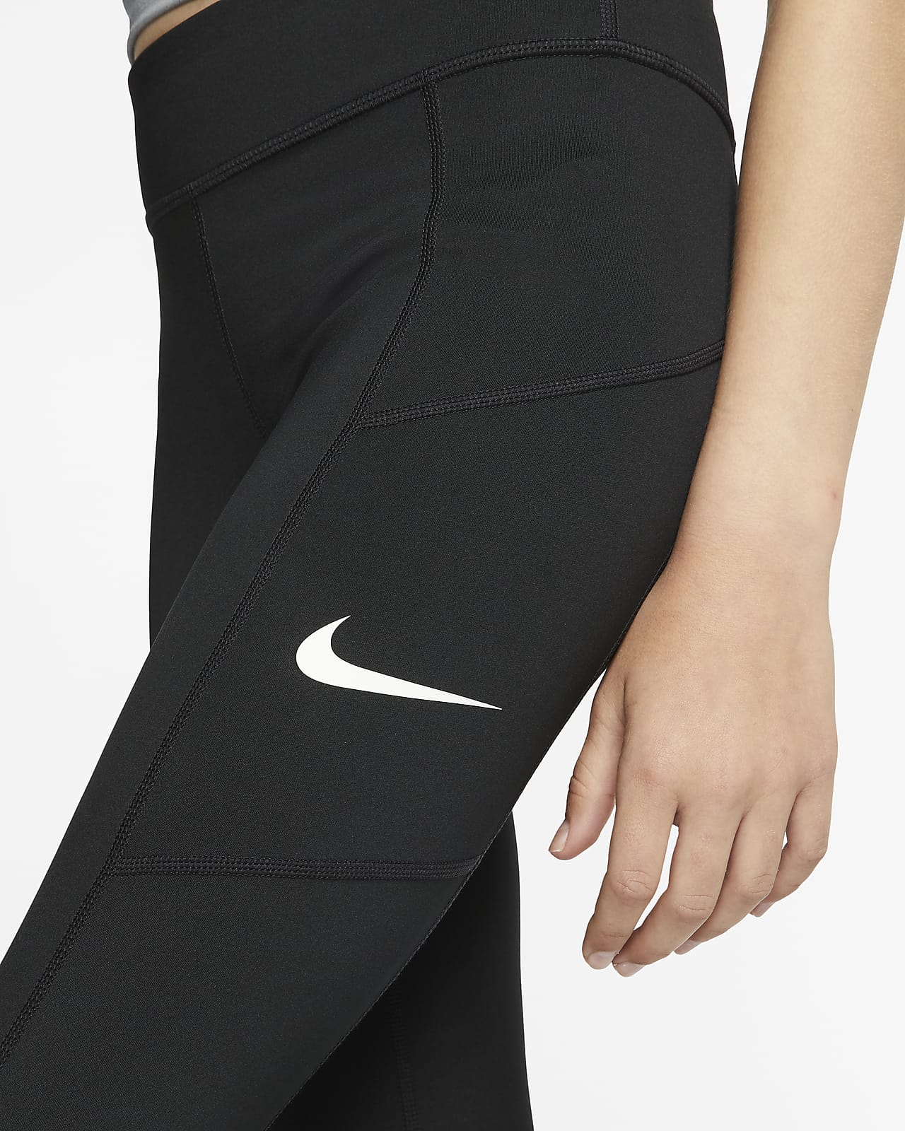 girls nike capris