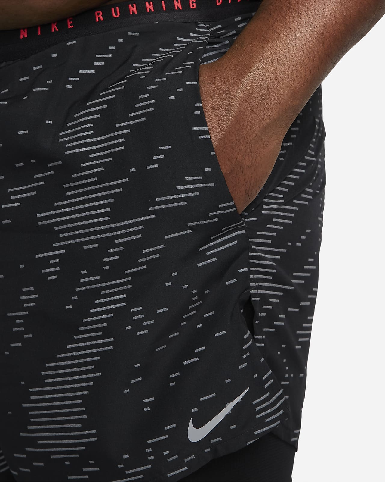 Nike DriFIT Run Division Flex Stride Men's 2In1 13cm (approx