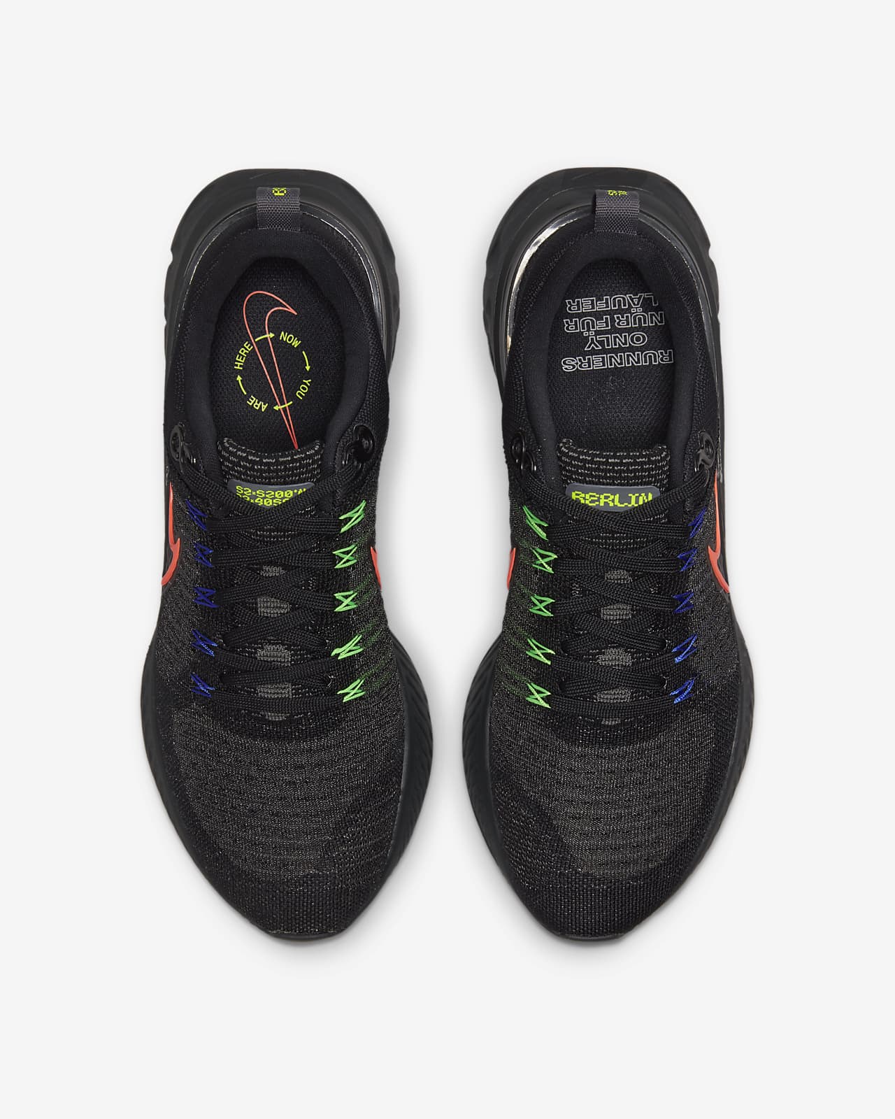 nike react black volt