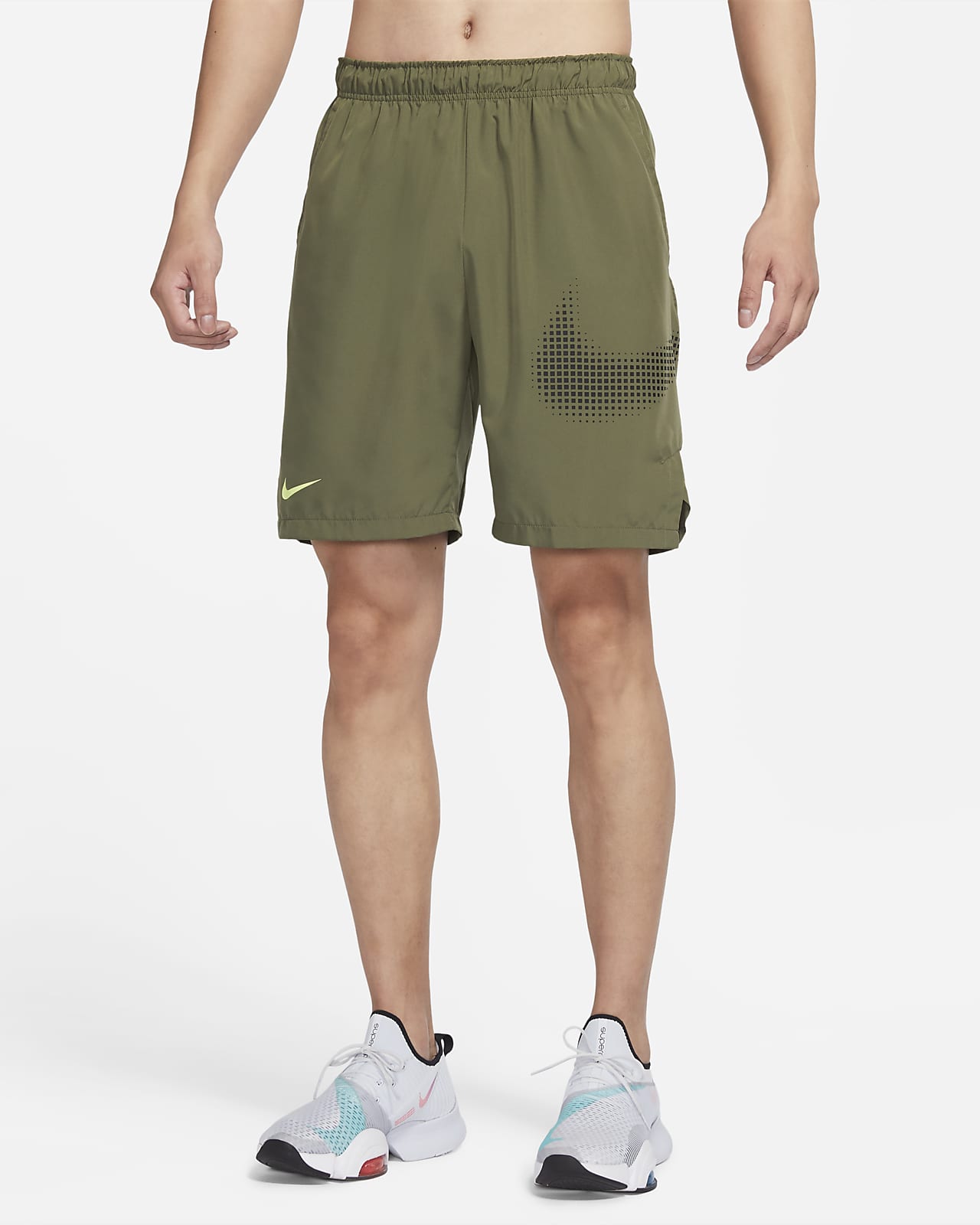 Nike Dri-FIT Flex Men's Woven Training Shorts. Nike ID