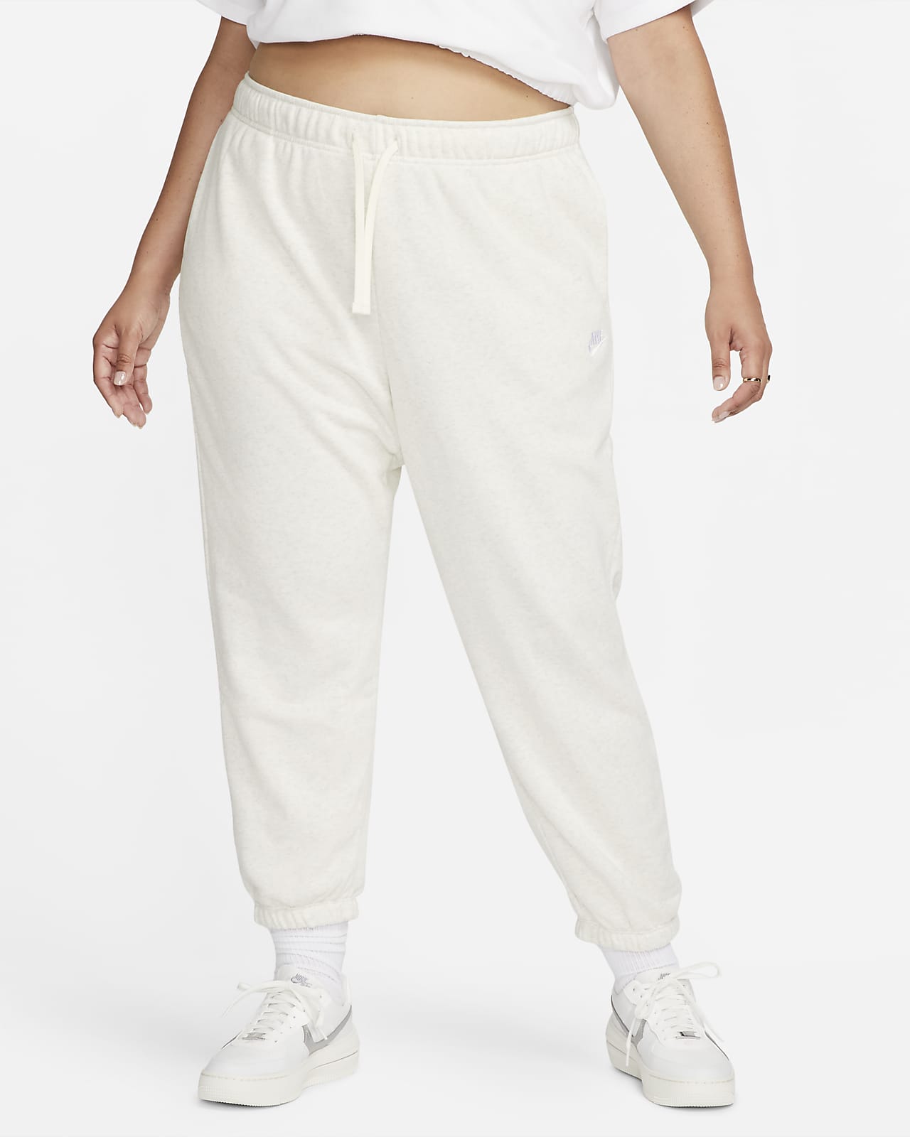 Nike Sportswear Club Fleece Women's Mid-Rise Oversized Sweatpants (Plus Size)