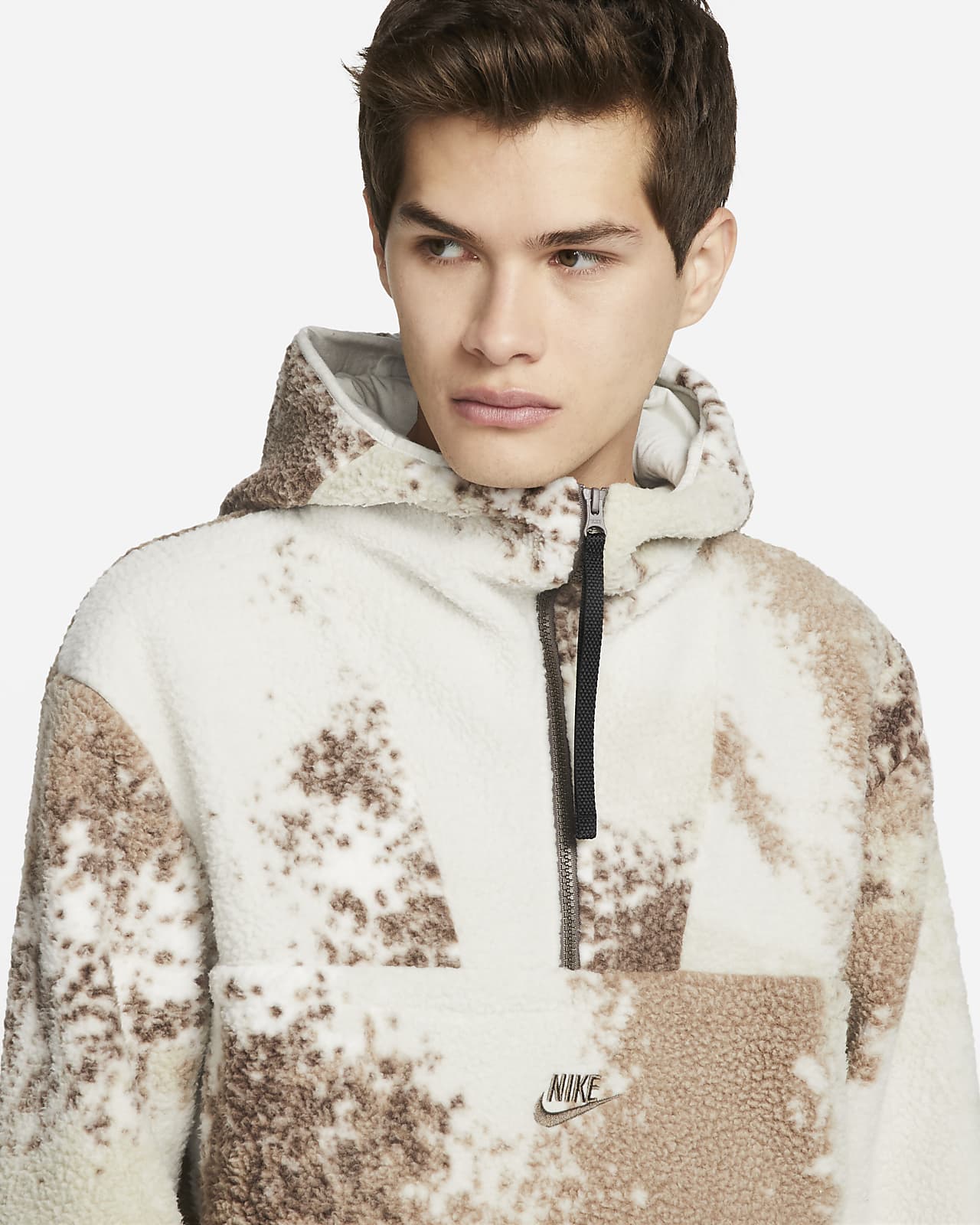 Sudadera con gorro de medio cierre para hombre Nike Sportswear Sport  Essentials+. Nike MX