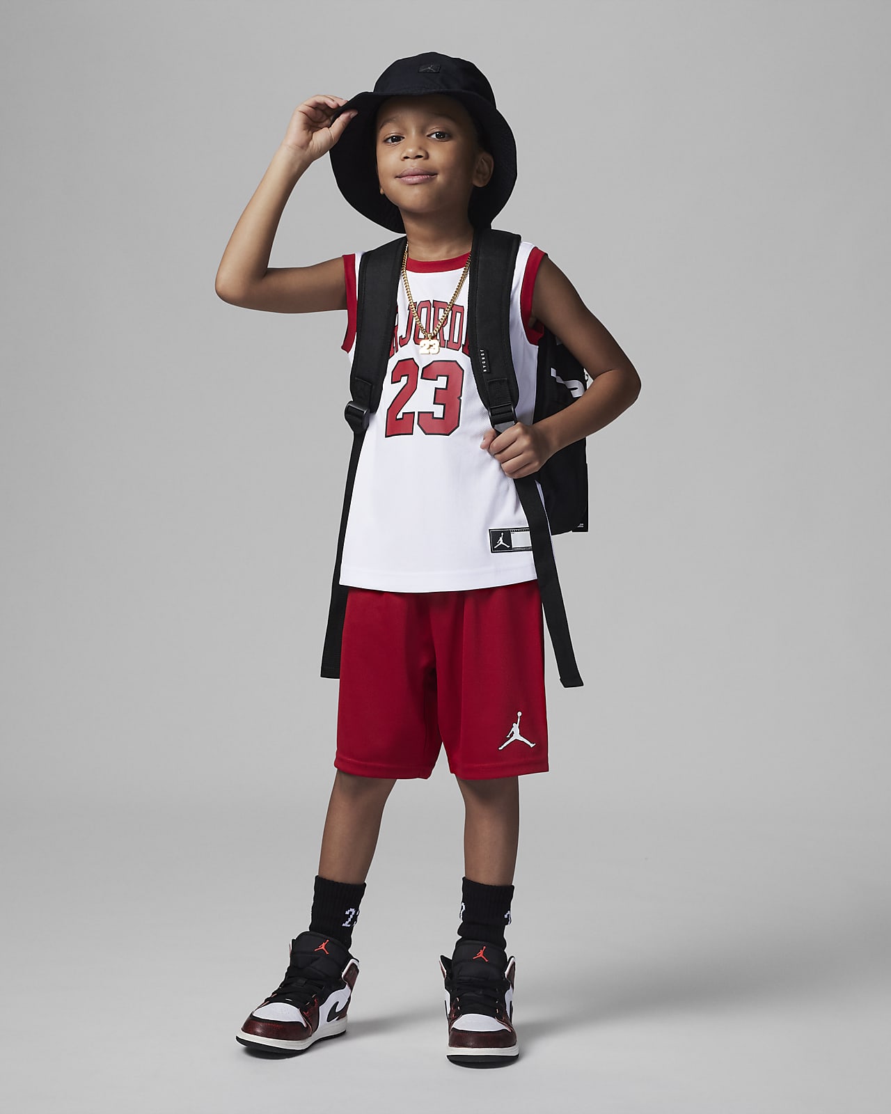 Jordan Jumpman Air Younger Kids' T-Shirt and Shorts Set. Nike SI