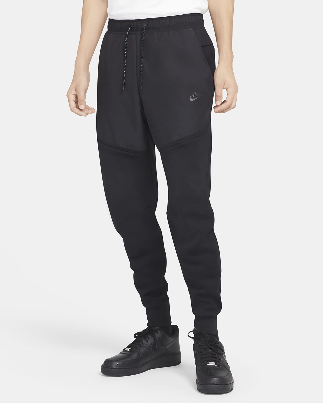 all black nike tech fleece