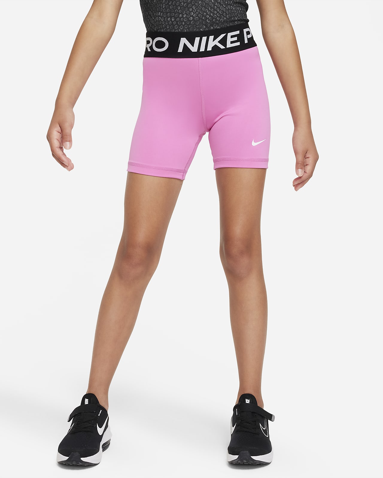 Nike Pro Big Kids' (Girls') Dri-FIT 5" Shorts