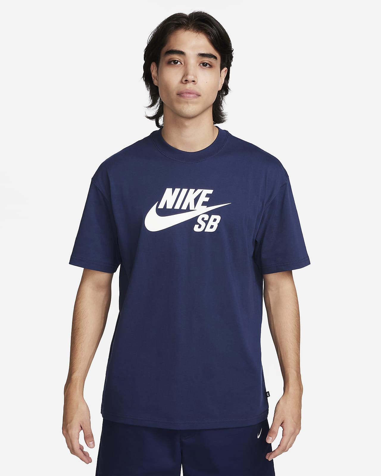 T-shirt da skate con logo Nike SB - Uomo
