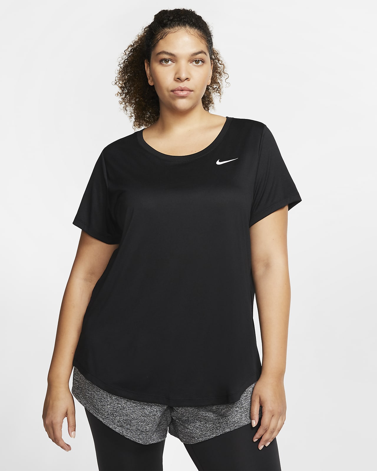 Indica Voldoen Intuïtie Nike Dri-FIT Legend Trainingsshirt voor dames (grote maten). Nike BE