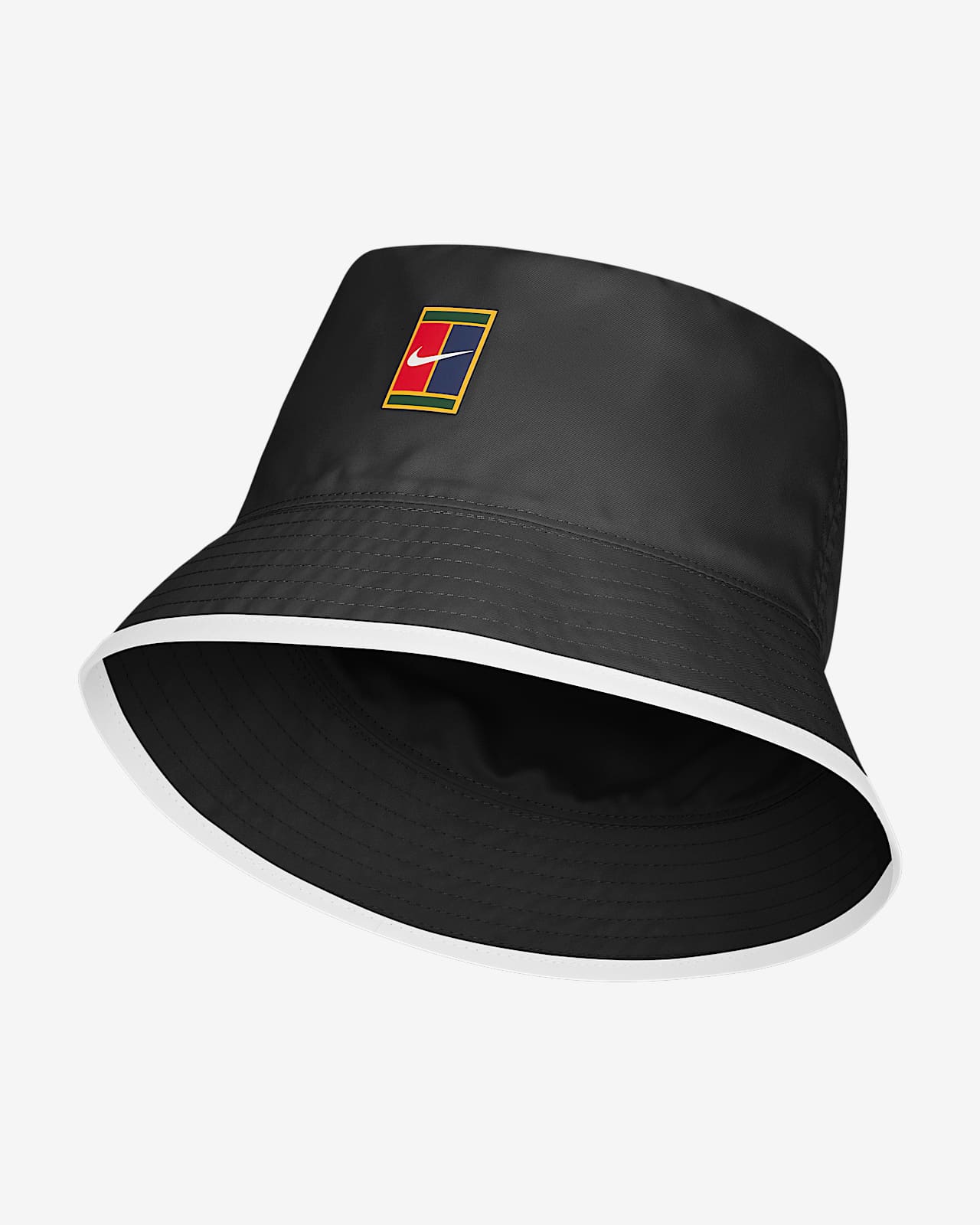 white tennis bucket hat