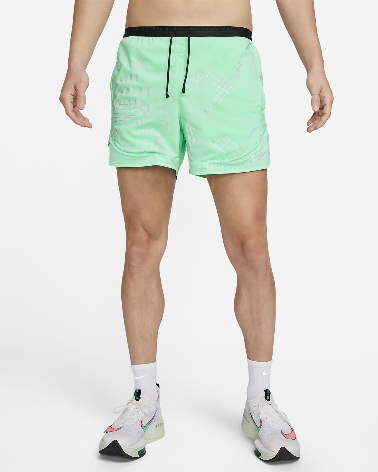 fin de semana Anciano paquete Nike Dri-FIT Stride Run Division Pantalón corto de running de 13 cm con  malla interior - Hombre. Nike ES