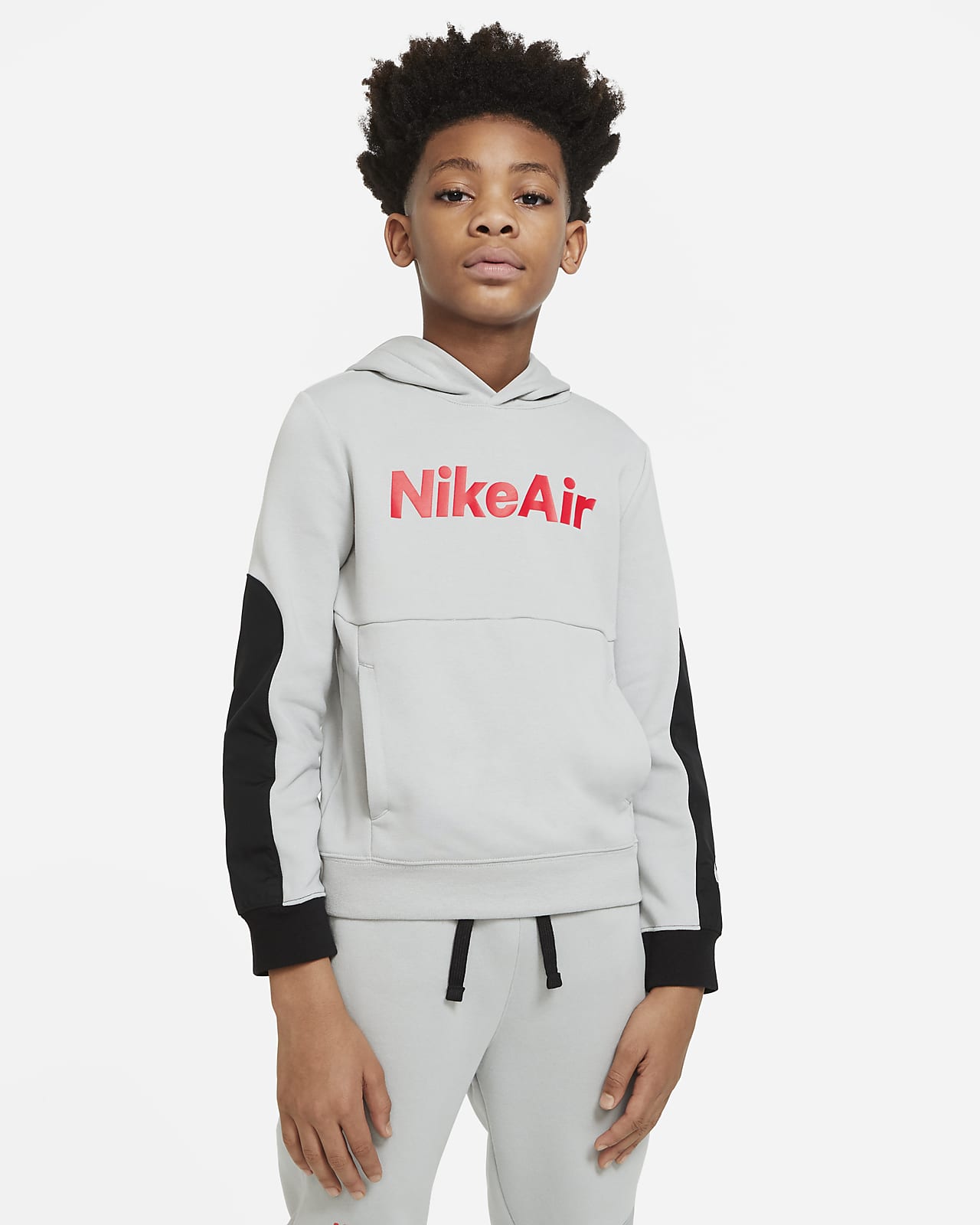 nike air max french terry joggers junior