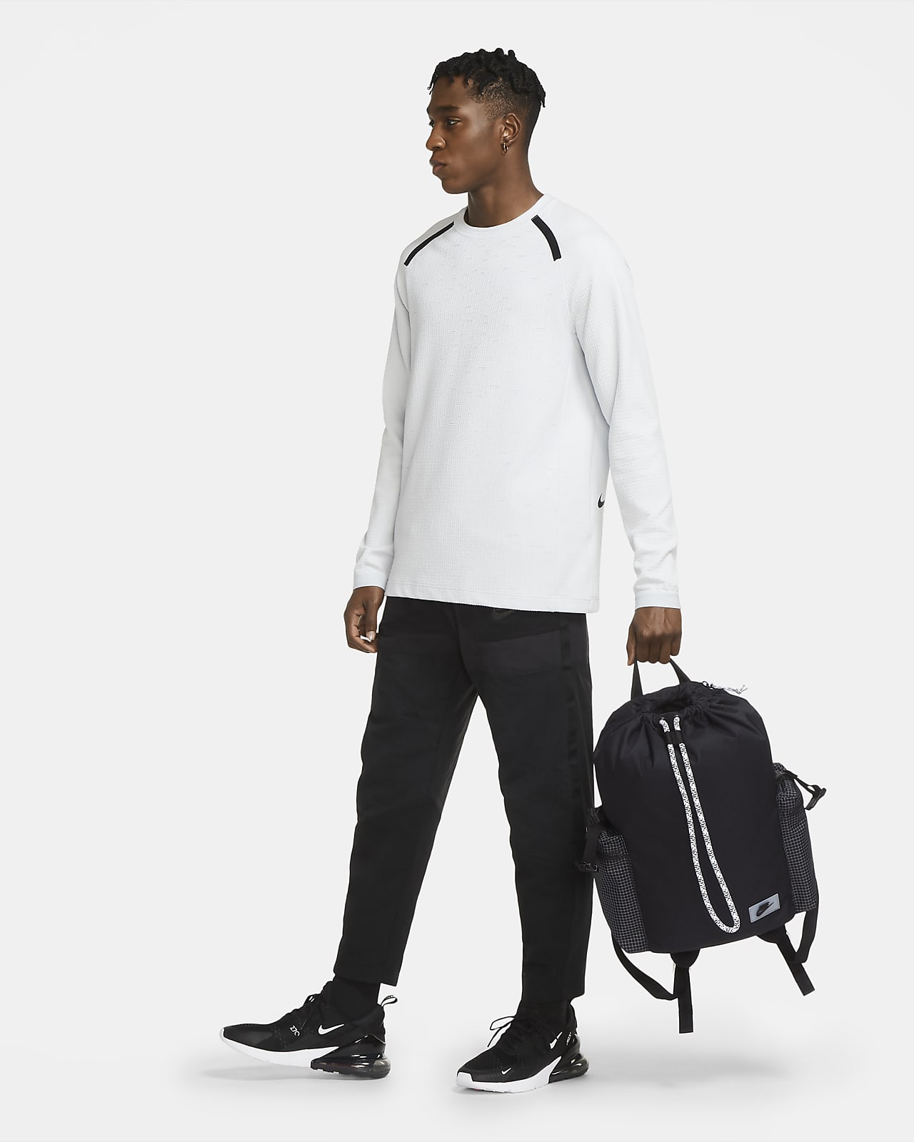 nike sportswear heritage graphic backpack