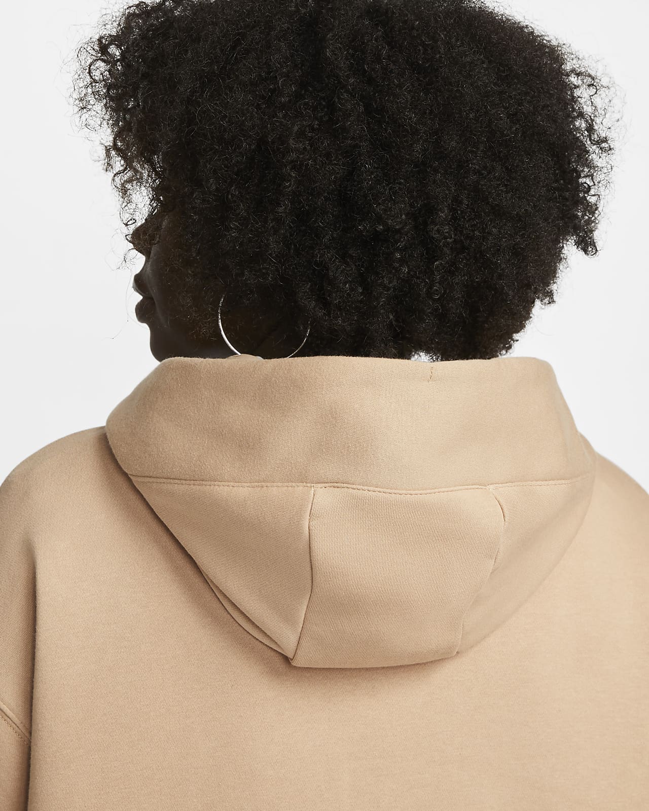 nike plus size phoenix oversized hoodie