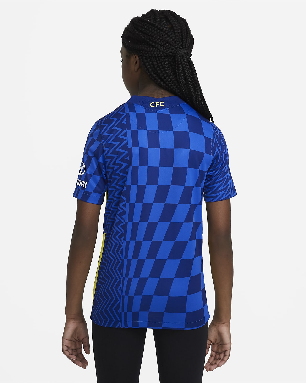 Jersey de fútbol del Chelsea FC Stadium local 2021/22 Stadium para niños  talla grande. Nike.com