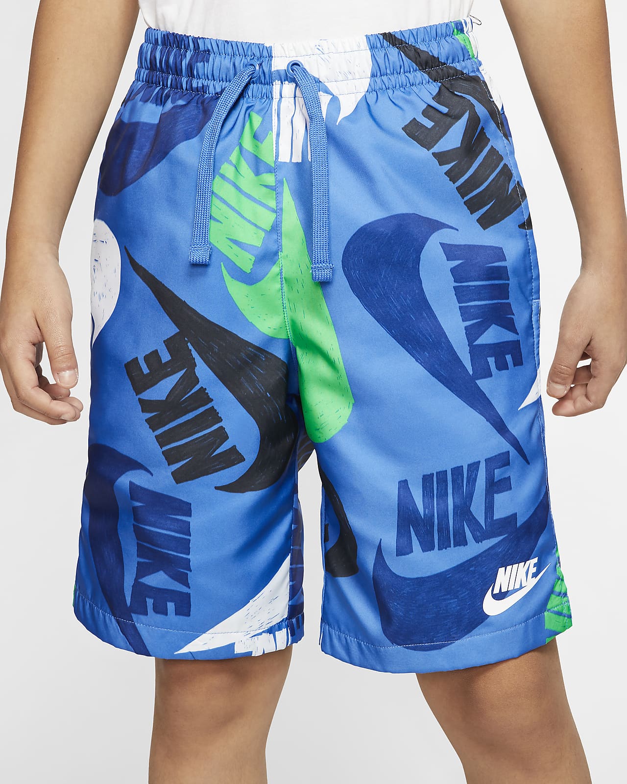 nike woven printed shorts