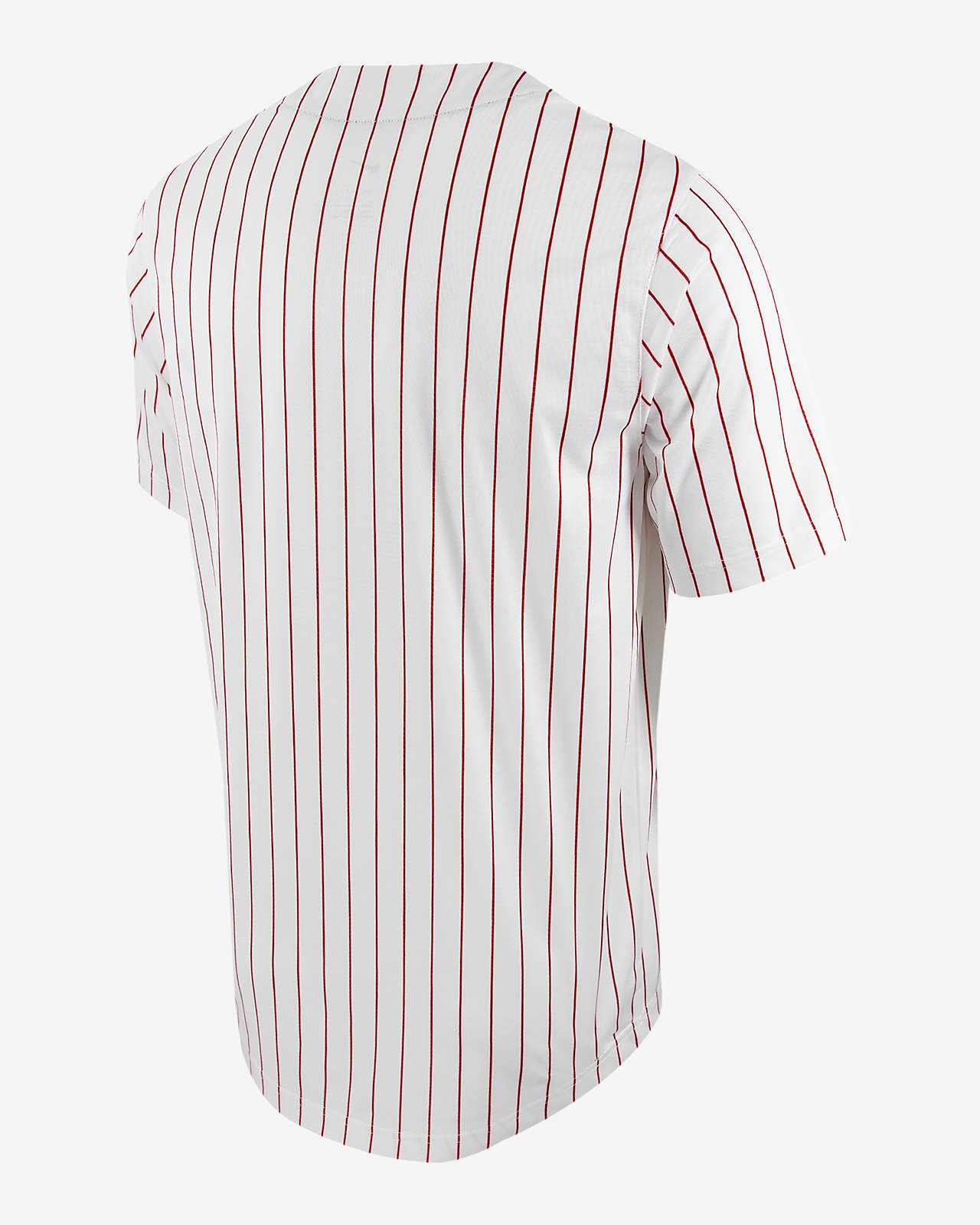 Augusta Sportswear Youth Pinstripe Full Button Baseball Jersey