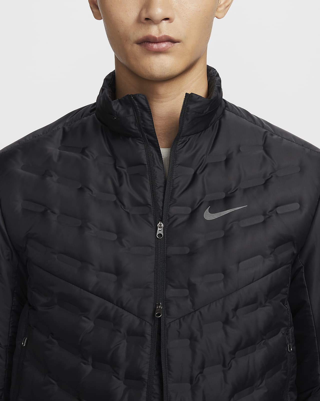 NIKE Lサイズ レディース ダウンベスト THERMA定価14300円