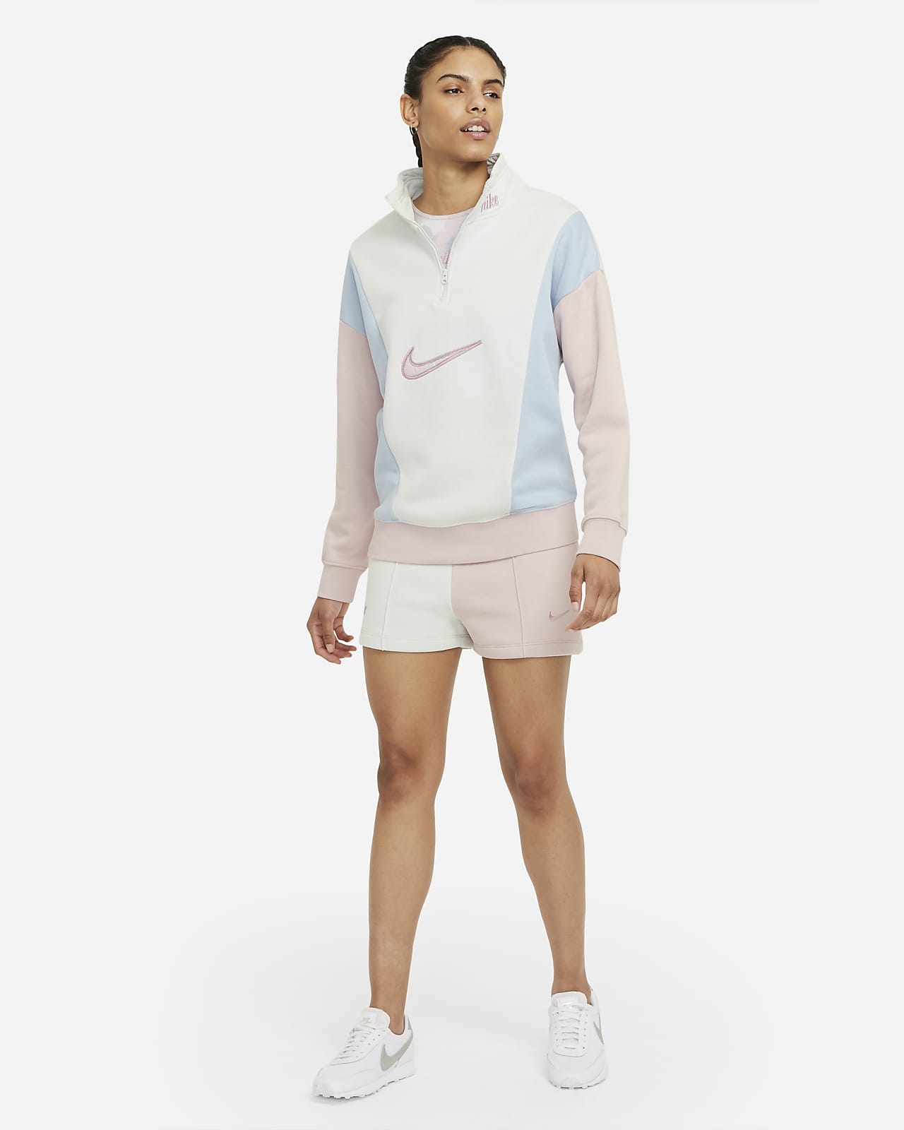 women's nike sportswear fleece shorts