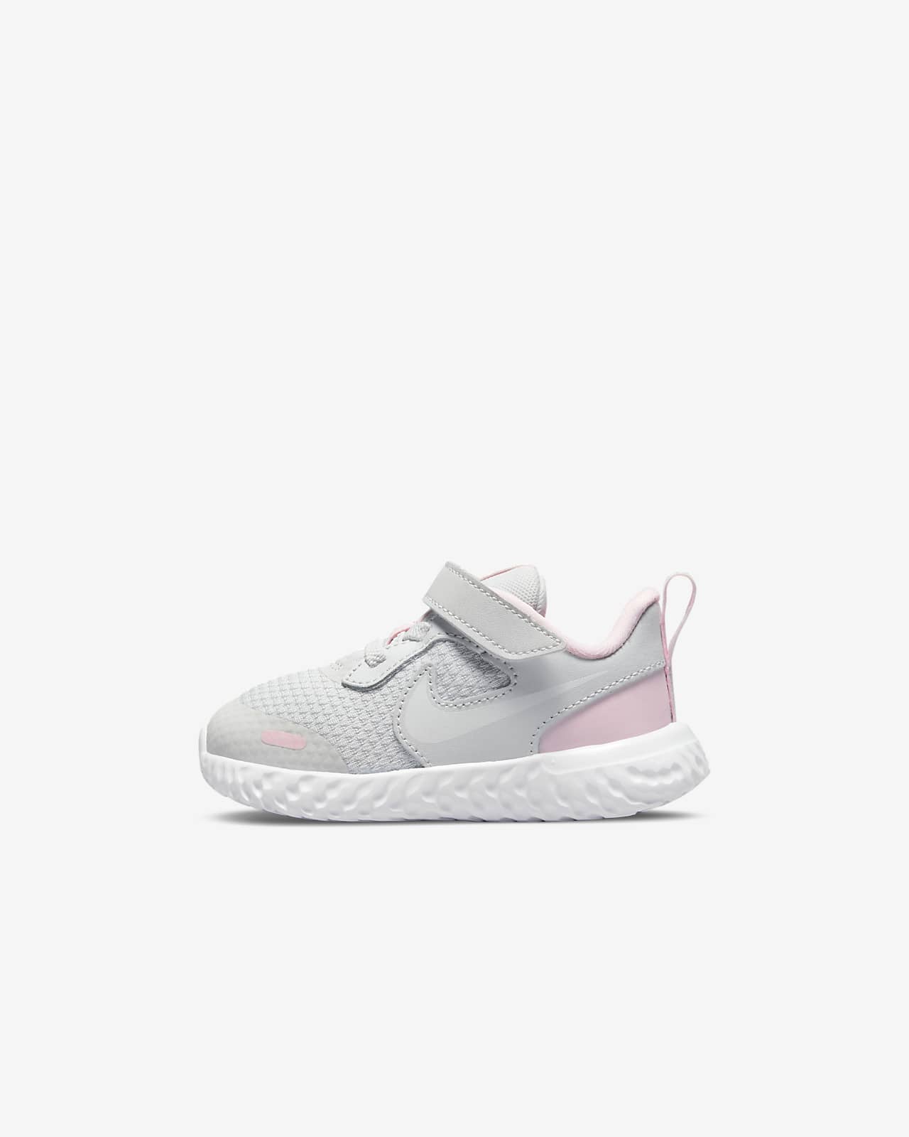 pink and white toddler nike shoes