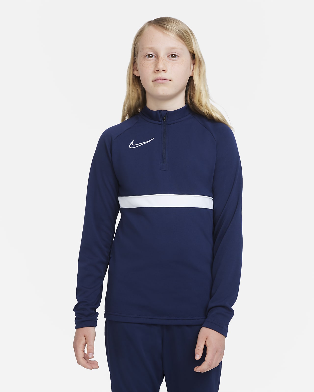 Nike Dri-FIT Academy Older Kids' Football Drill Top. Nike AT