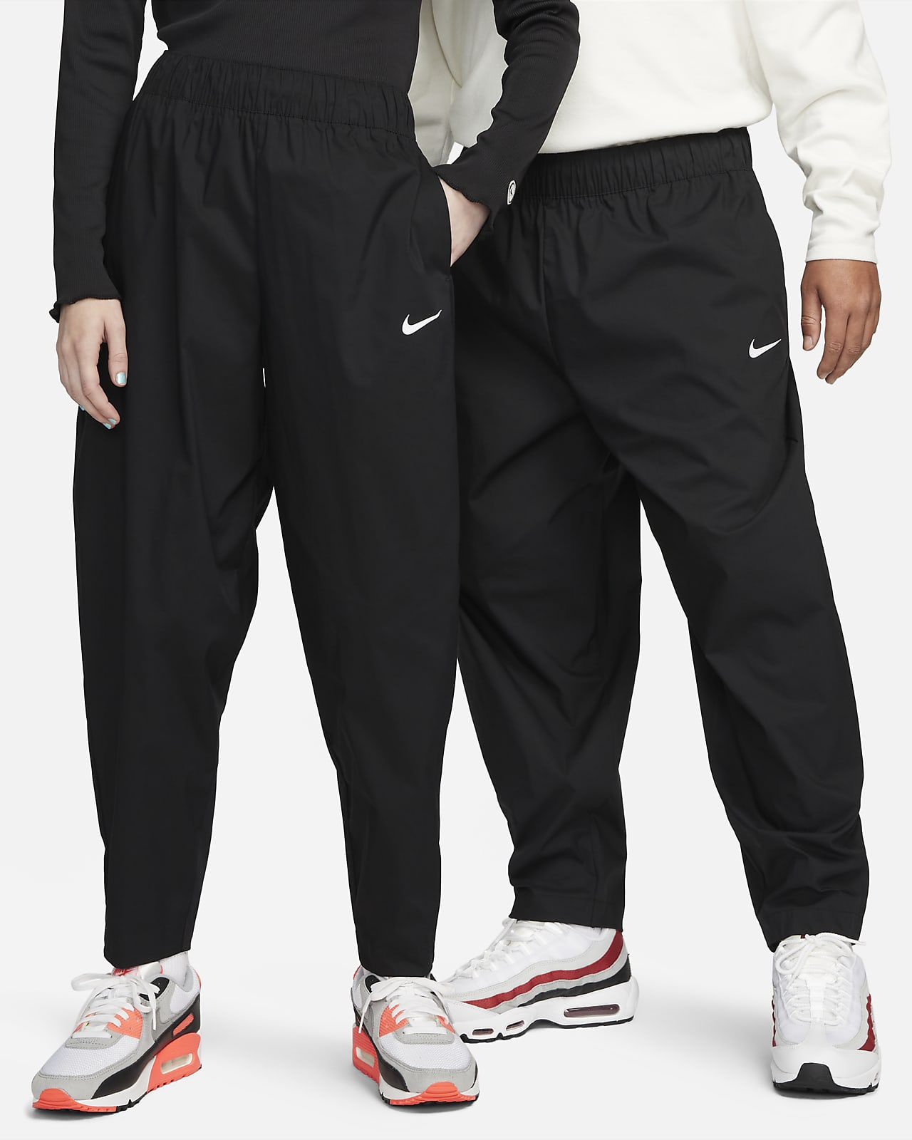 Normalt Paine Gillic semafor Faconsyede Nike Sportswear Essential-bukser med høj talje til kvinder. Nike  DK