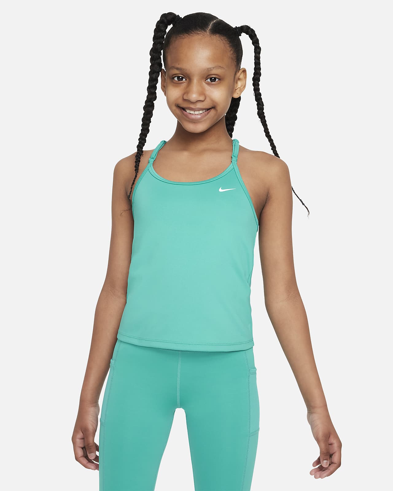 ønske Kvadrant jurist Nike Dri-FIT Indy Big Kids' (Girls') Tank Sports Bra. Nike.com