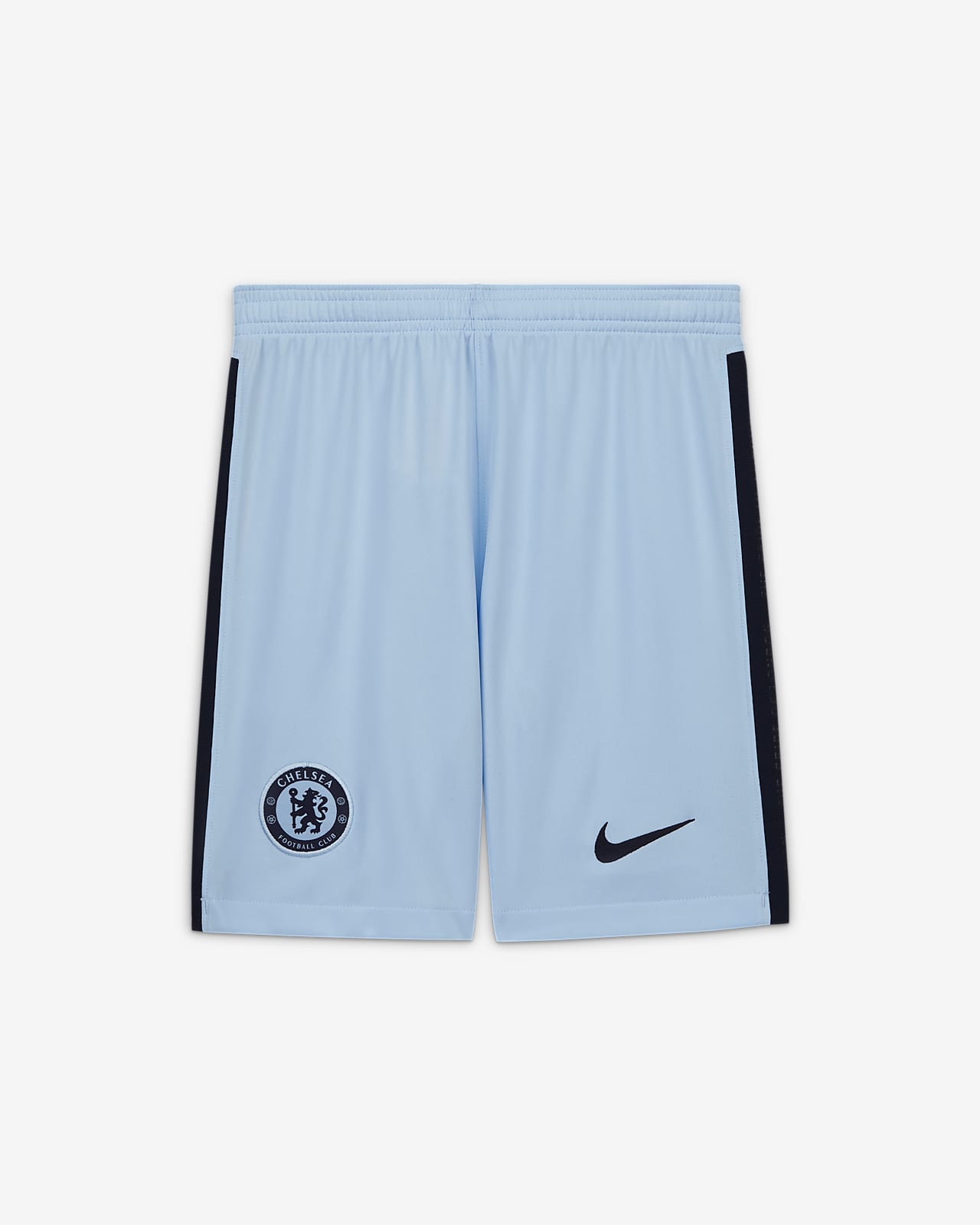 blue nike football shorts