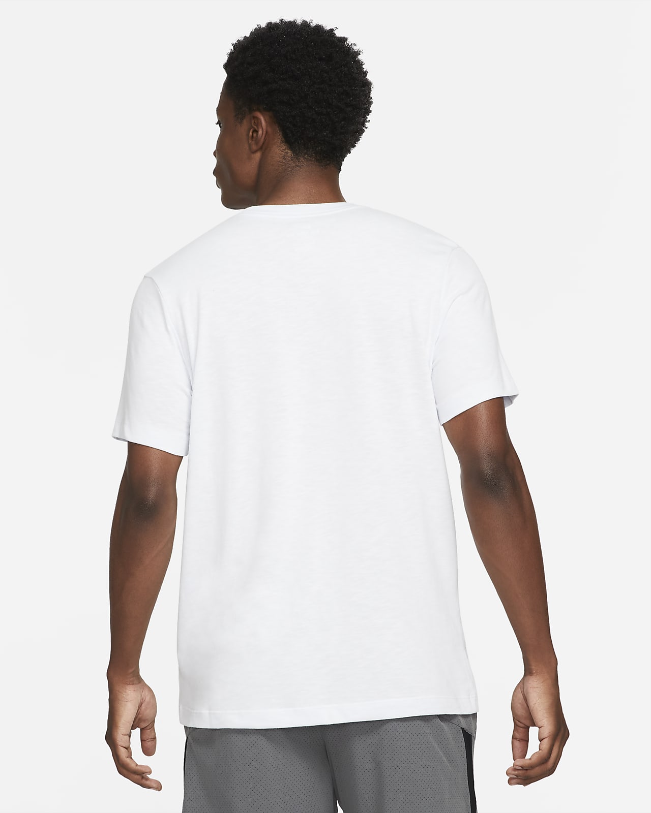 plain white dri fit t shirt
