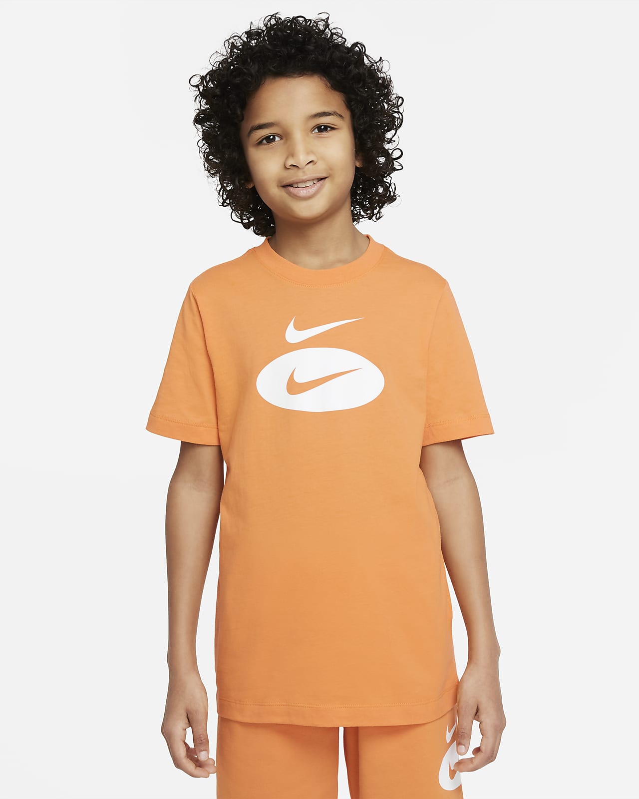 Playera para niños grandes Nike Sportswear