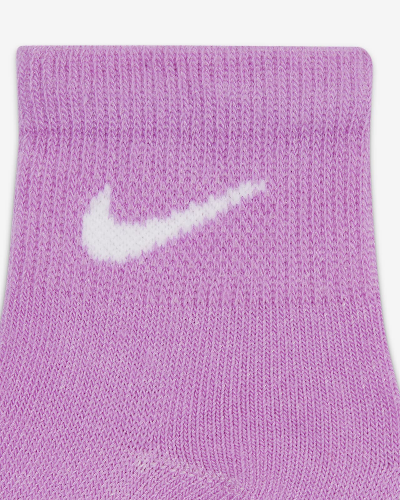 Calcetines hasta el tobillo con agarre para bebé Nike (6 a 12