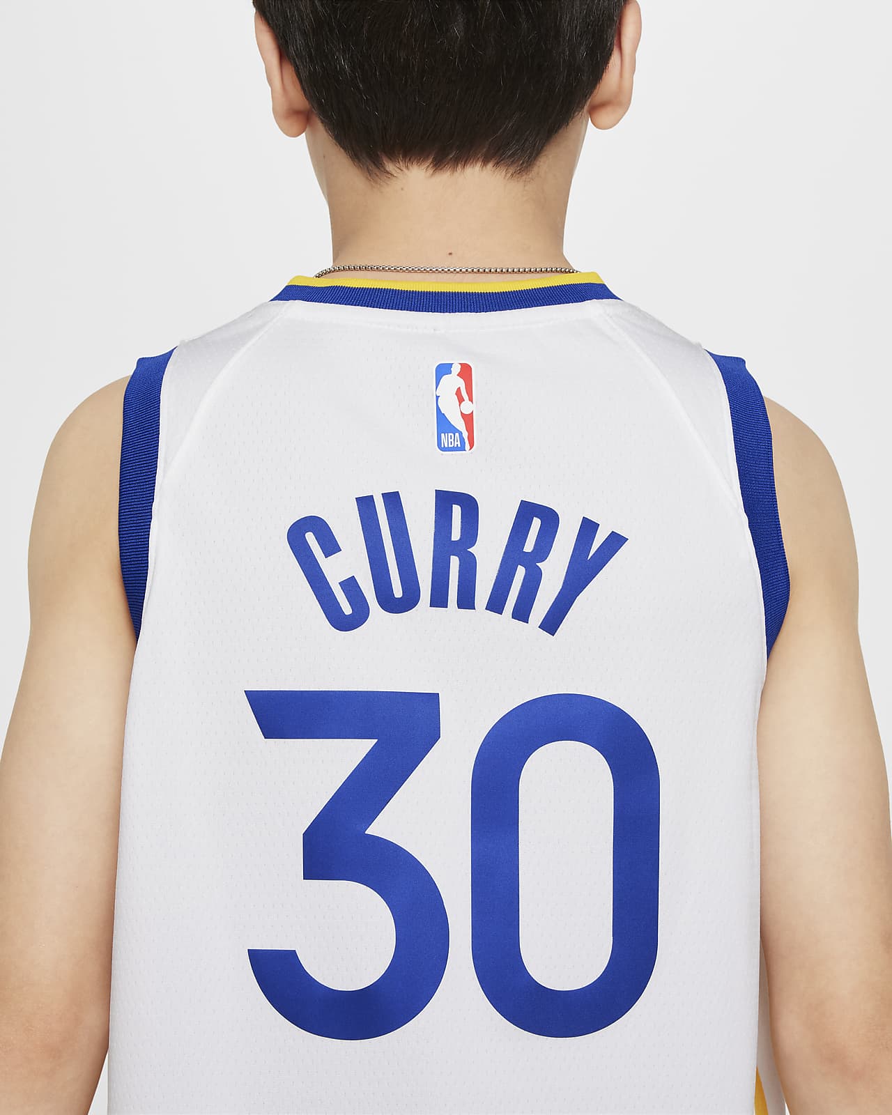 Stephen Curry Golden State Warriors 2022/23 Association Edition Older Kids'  Nike NBA Swingman Jersey