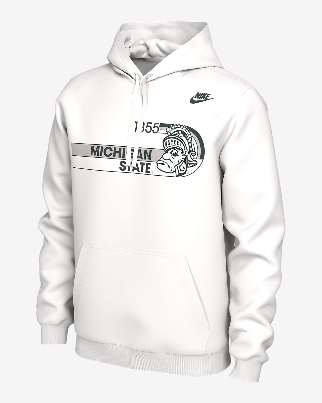 Michigan State University Nike Full-Zip Jacket, Pullover Jacket