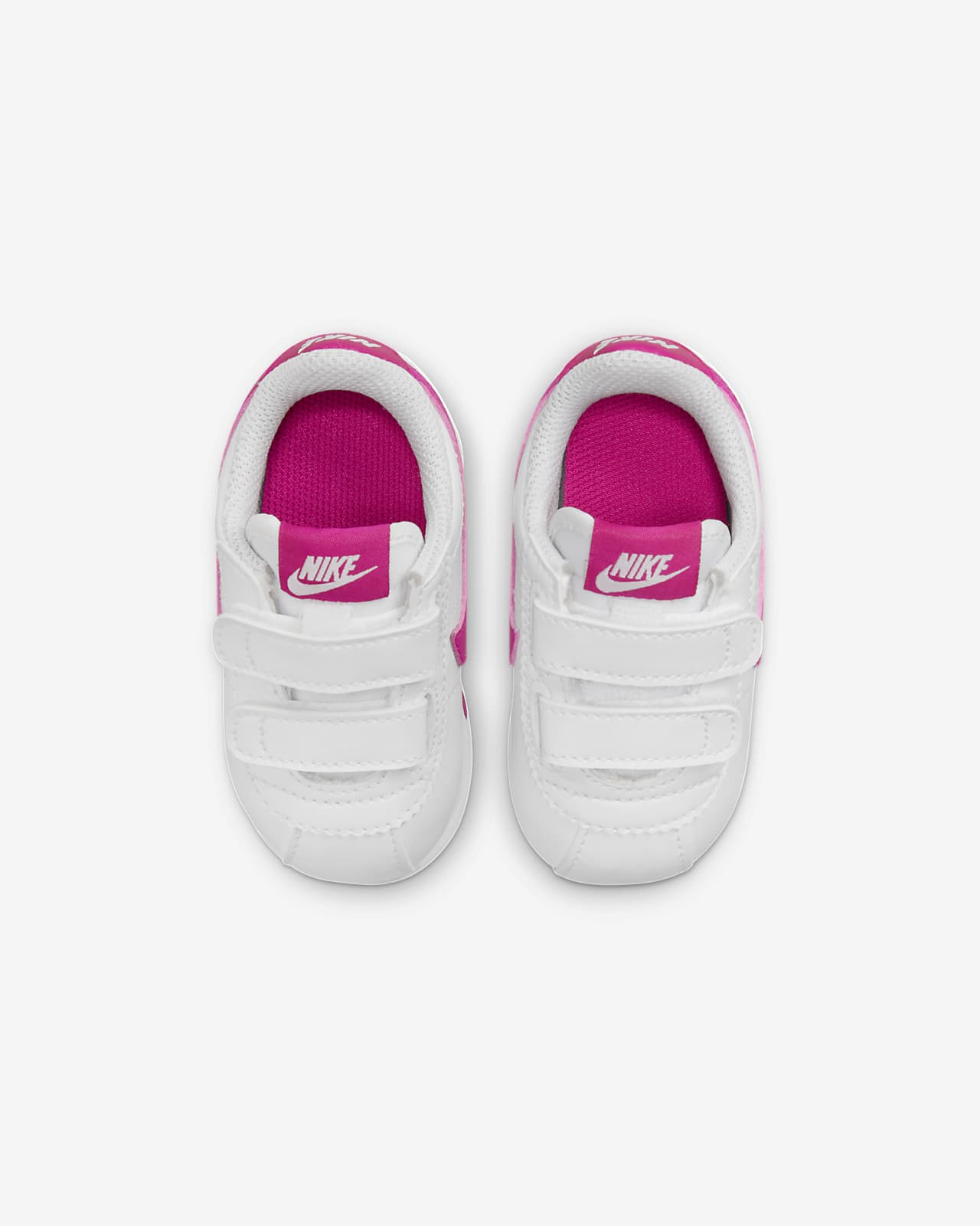Toddler's Nike Cortez Basic SL White/Pink Prime (904769 109) - 9