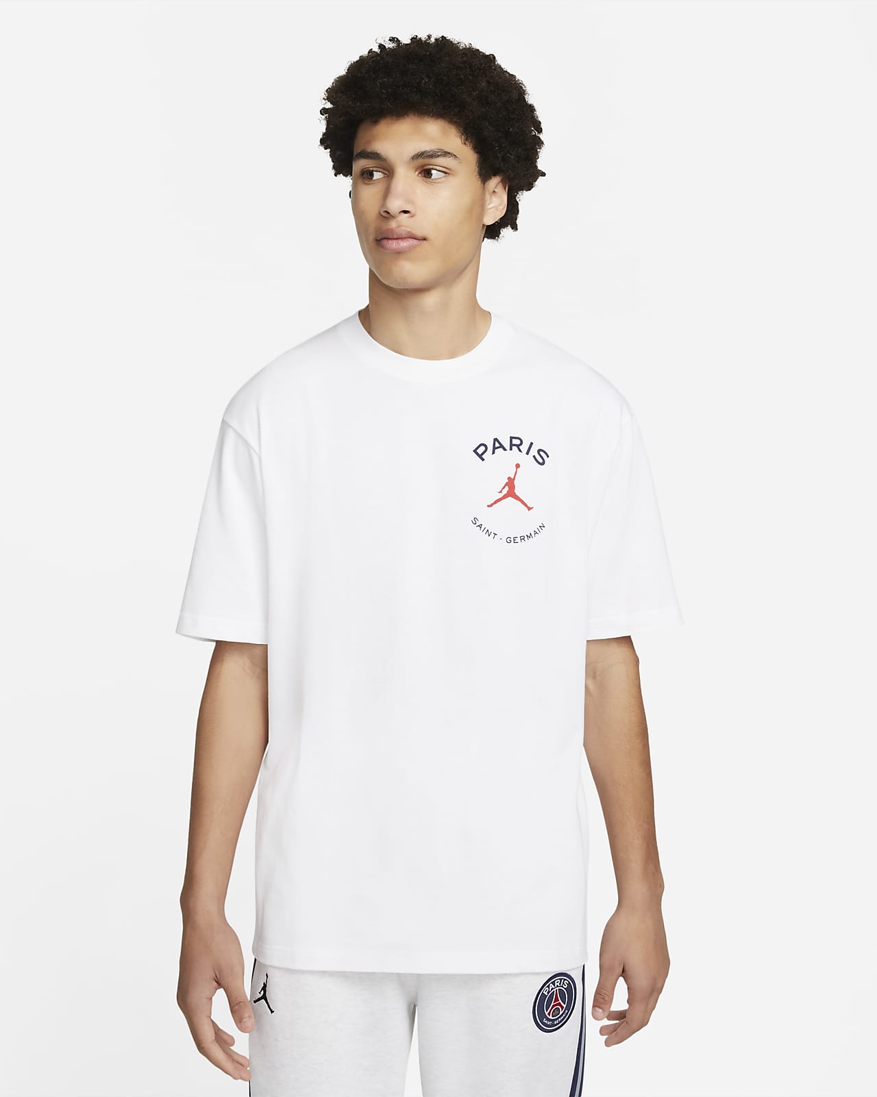 Paris Saint-Germain T-shirt met logo voor heren. Nike NL