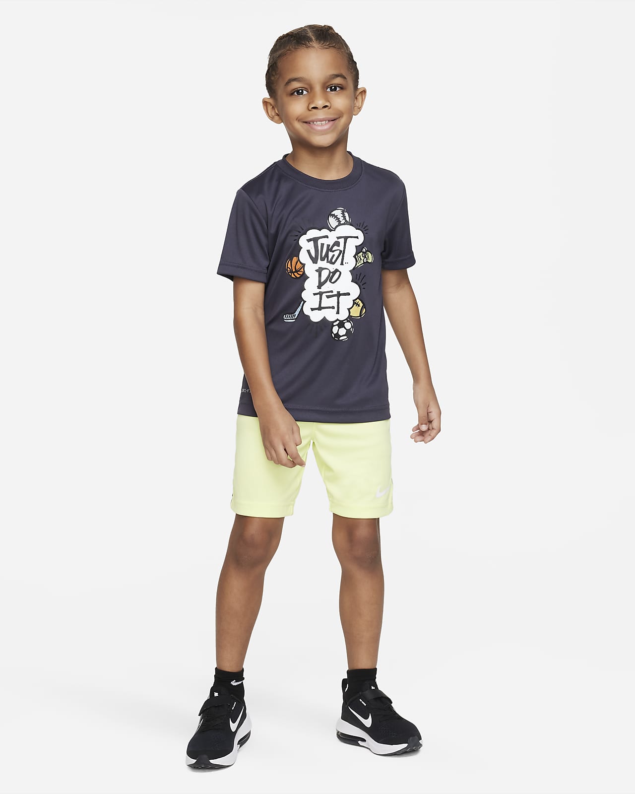 Offer lavendel markeerstift Nike Sportswear "Just Do It" Shorts Set Little Kids' 2-Piece Set. Nike.com