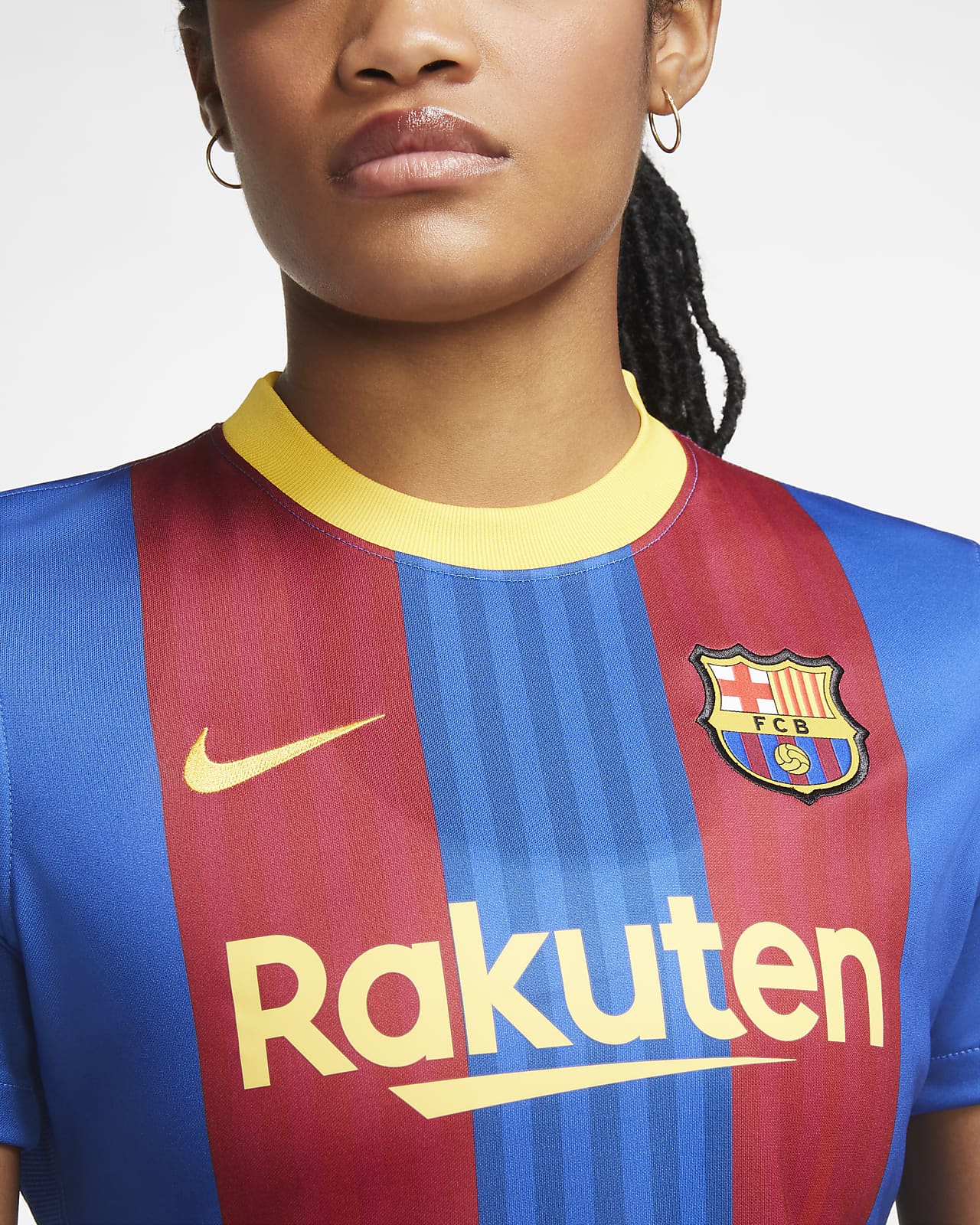 FC Barcelona 2020/21 Stadium Women's Soccer Jersey.